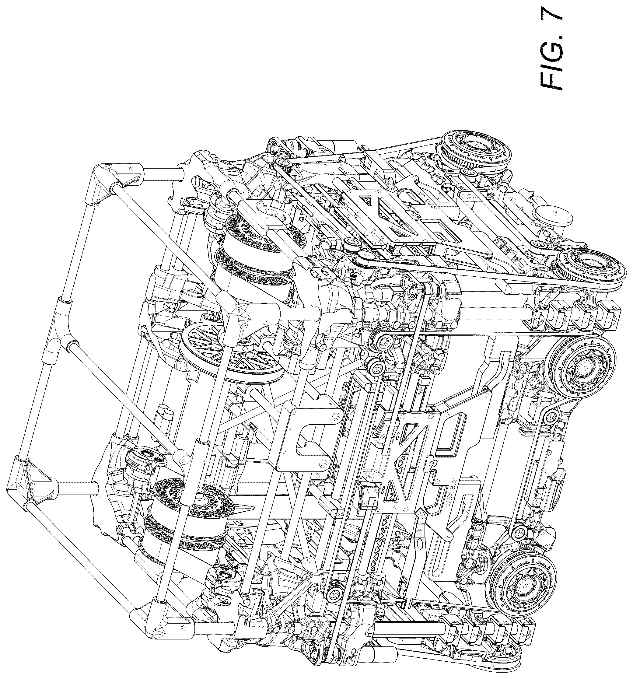 Patent USD1077009 Figure 7 – Load handling device