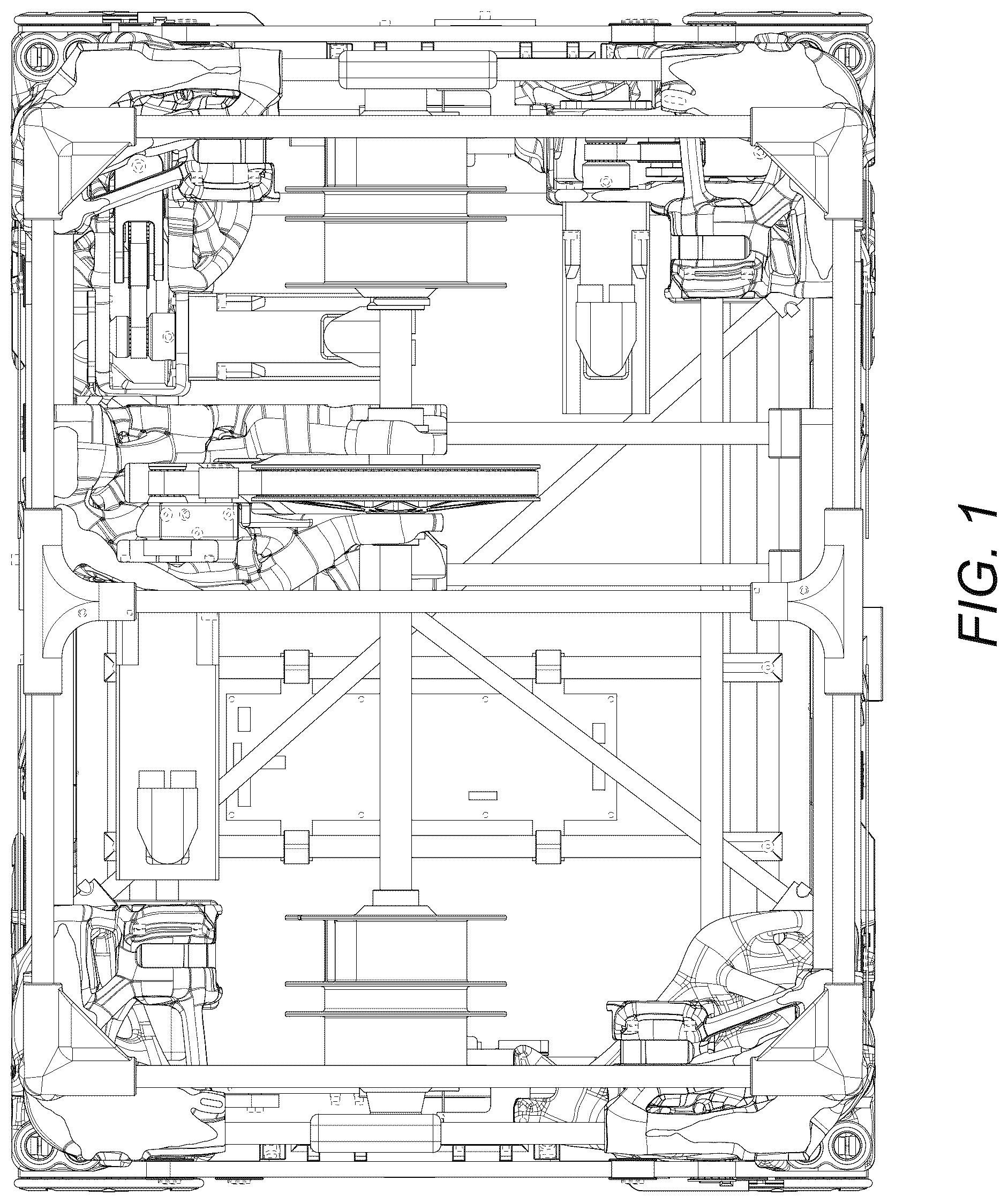 Patent USD1077010 Figure 1 – Load handling device