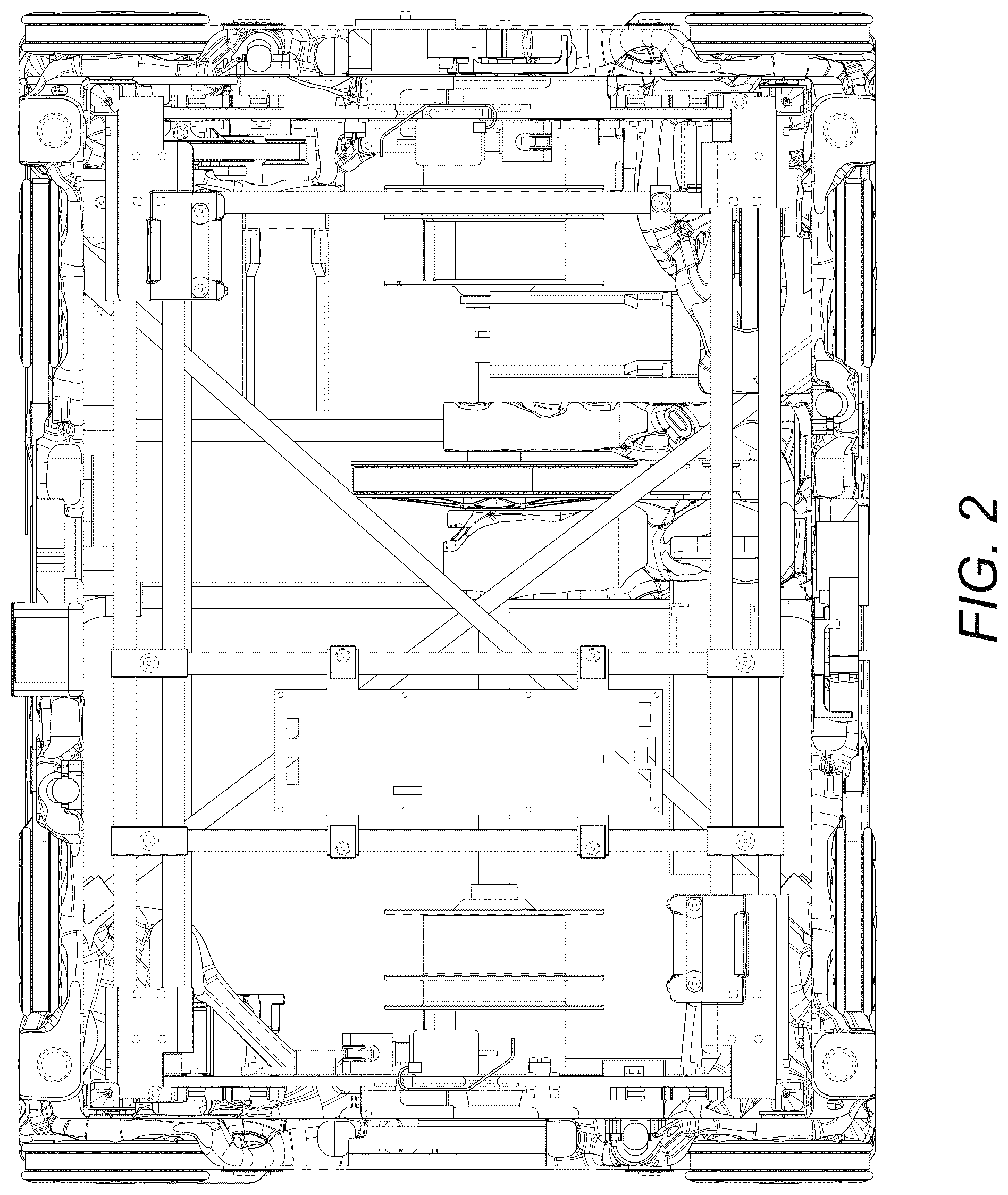 Patent USD1077010 Figure 2 – Load handling device