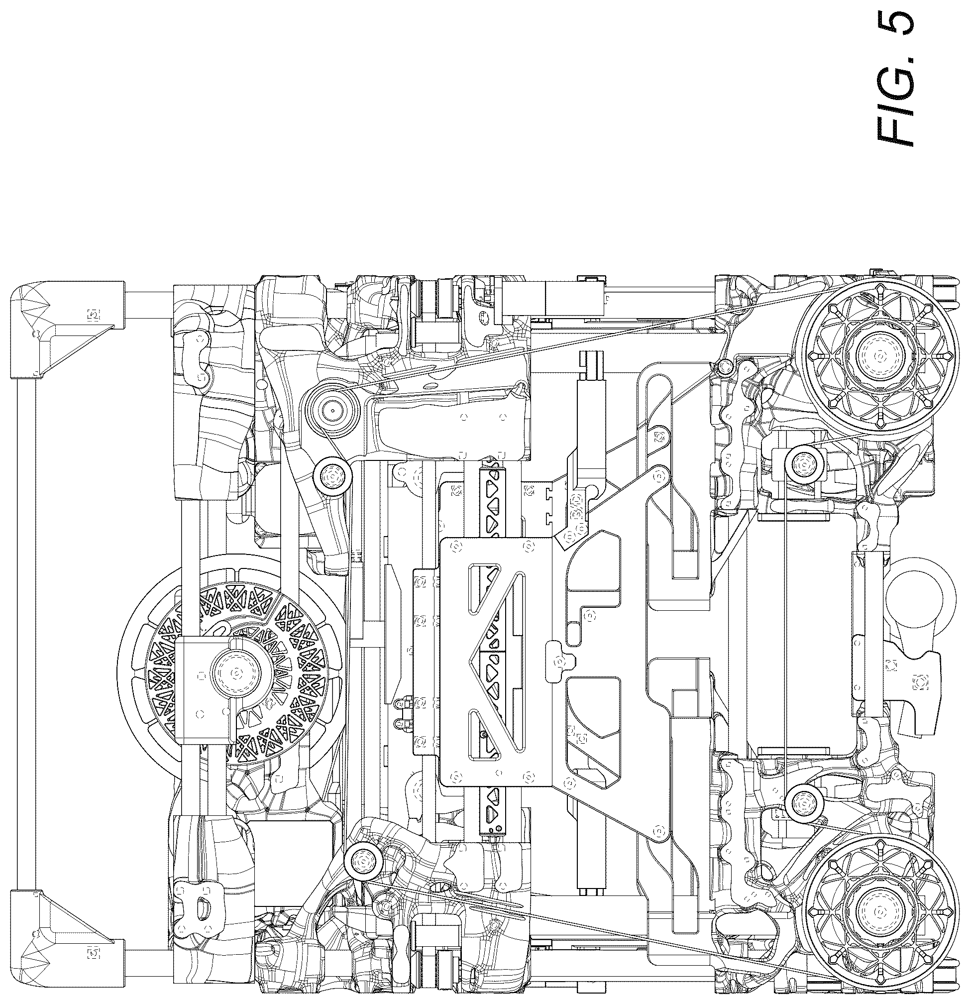 Patent USD1077010 Figure 5 – Load handling device