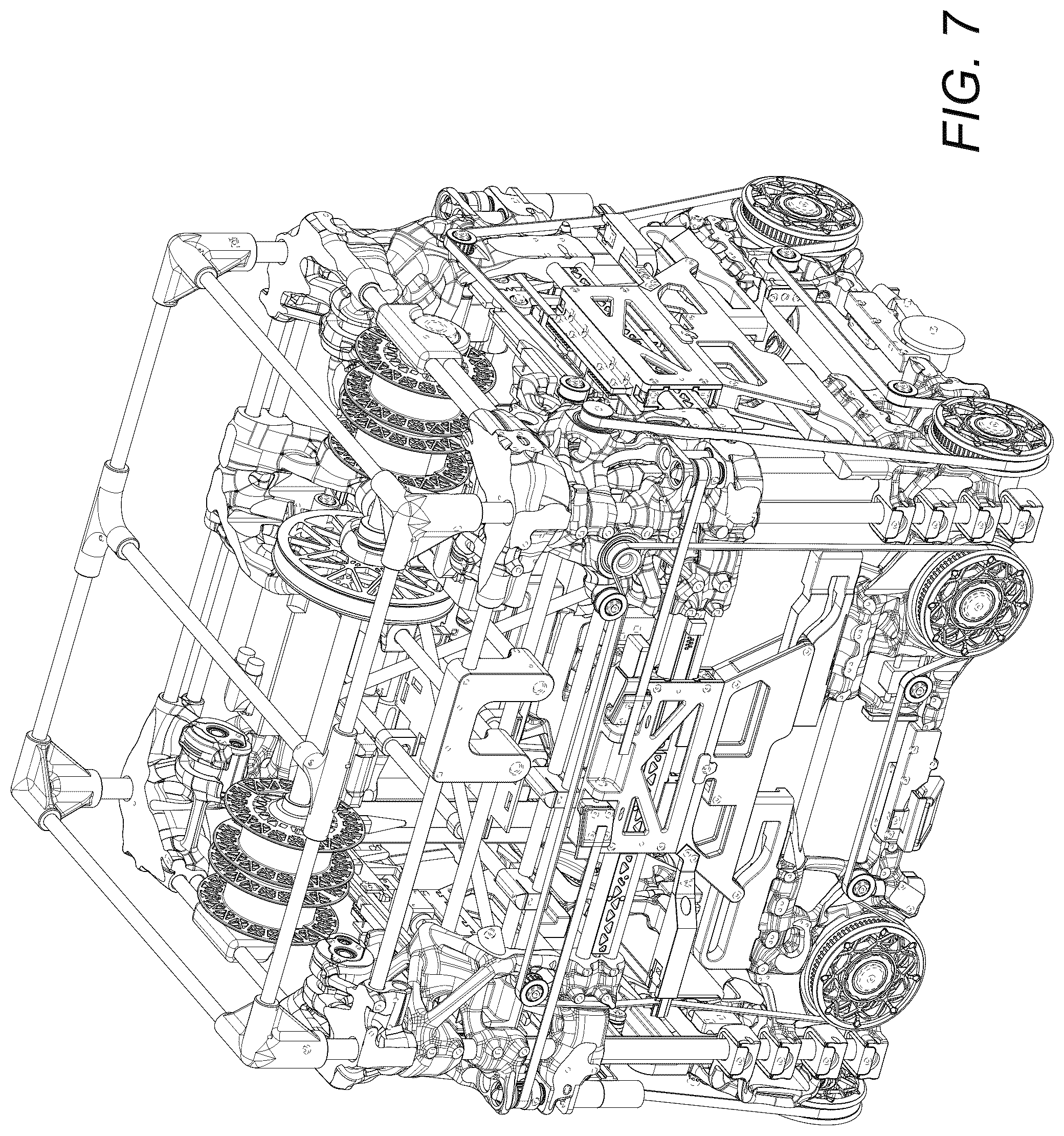 Patent USD1077010 Figure 7 – Load handling device