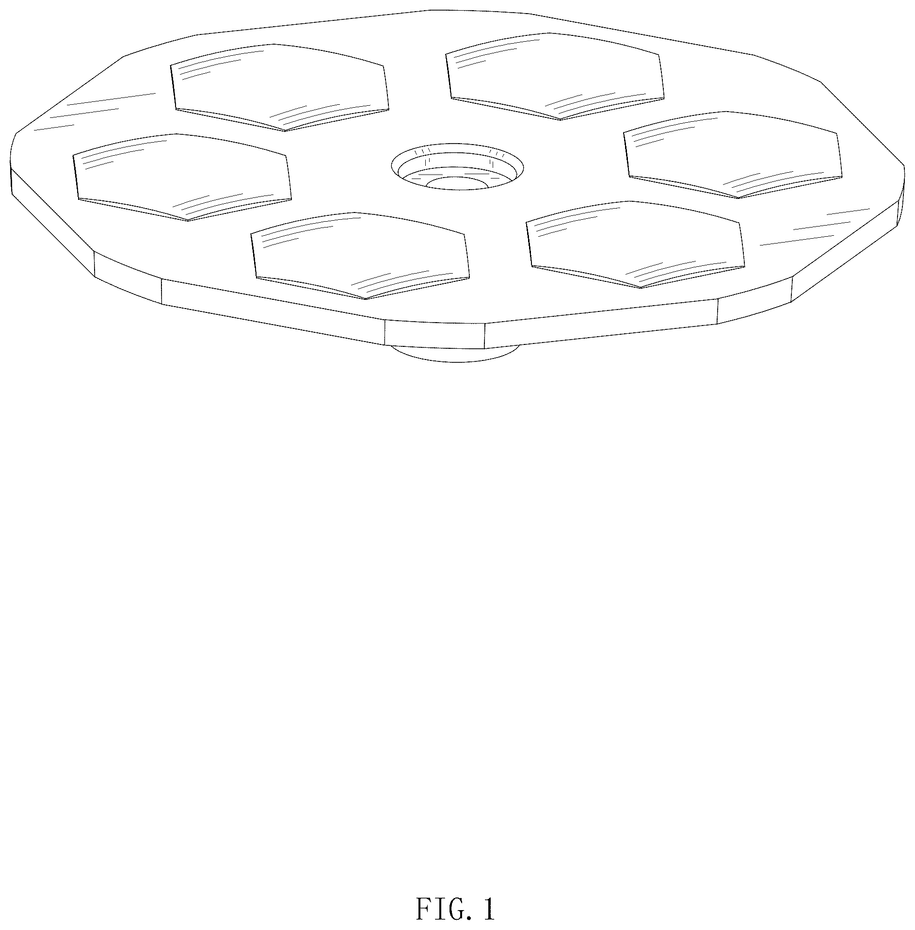 Patent USD1077013 Figure 1 – Lens