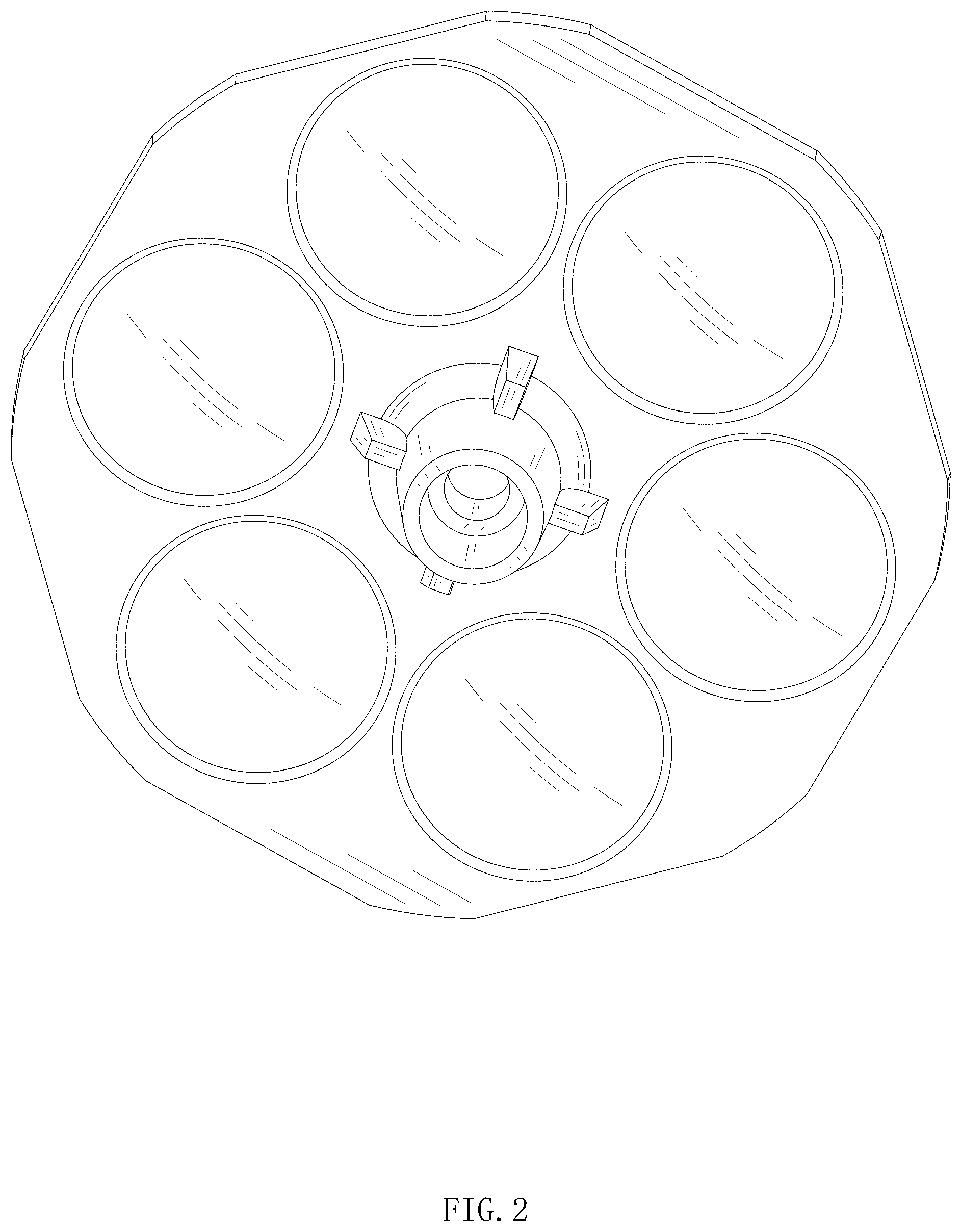Patent USD1077013 Figure 2 – Lens