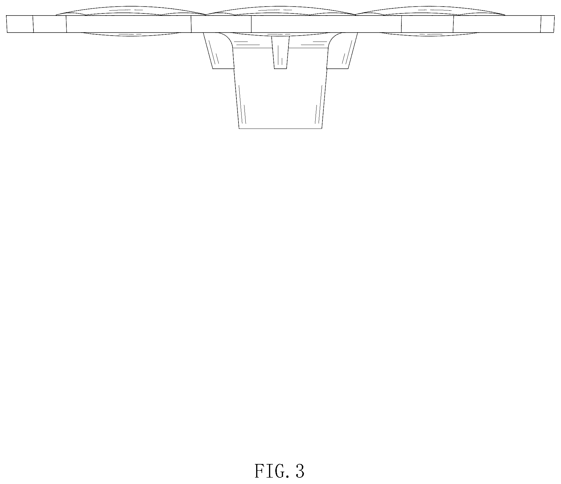 Patent USD1077013 Figure 3 – Lens
