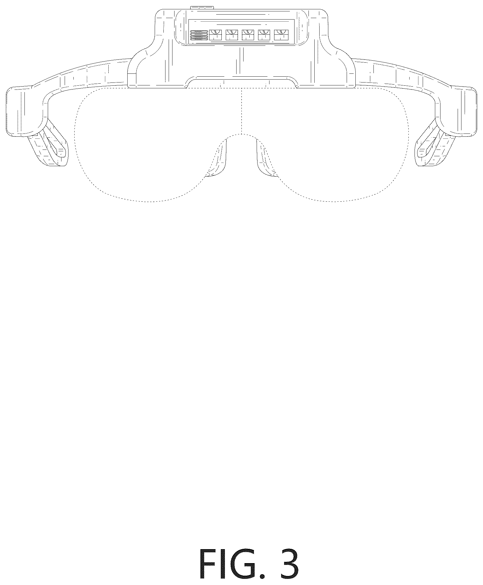 Patent USD1077014 Figure 3 – Head mounted magnifier