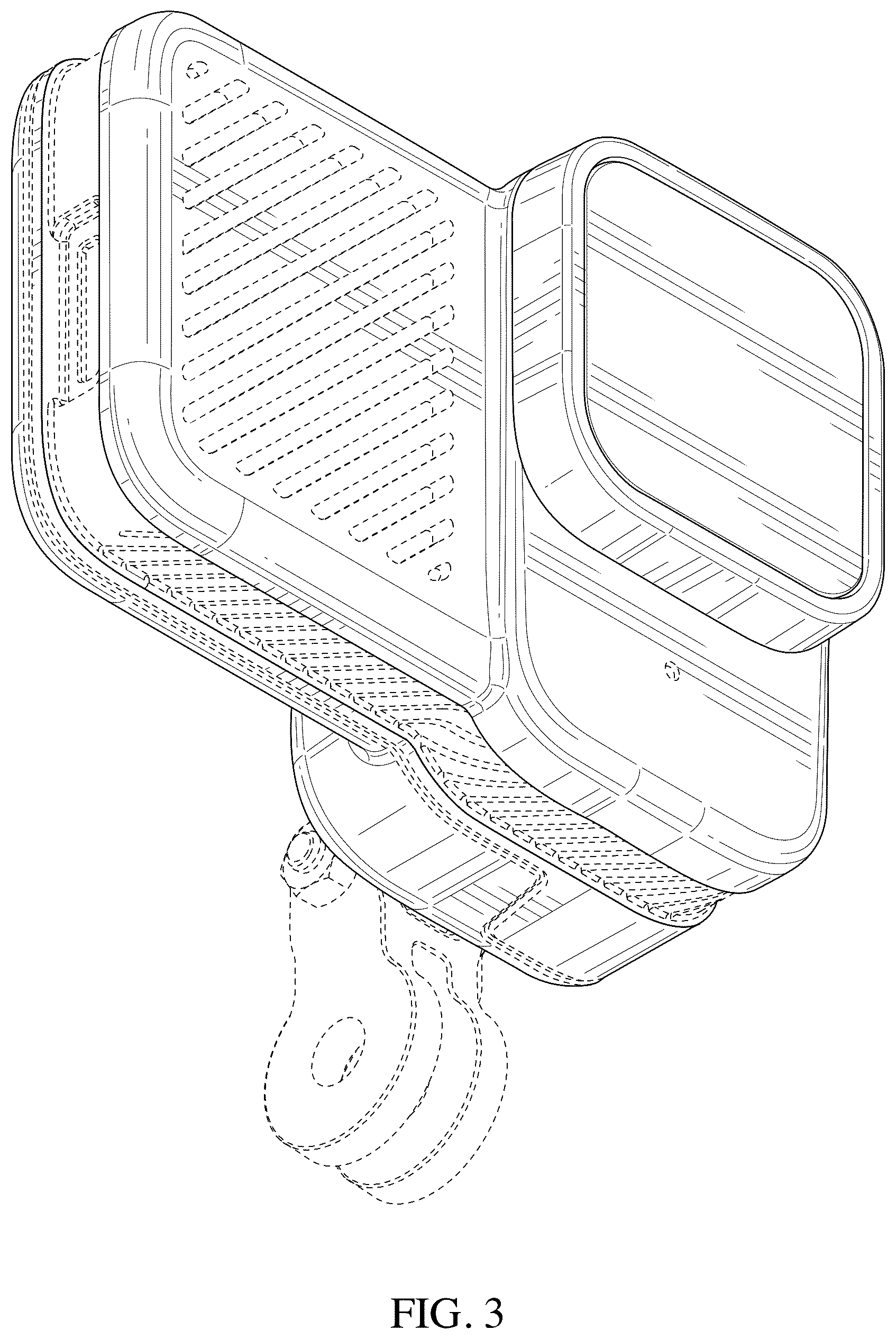 Patent USD1077016 Figure 3 – Camera