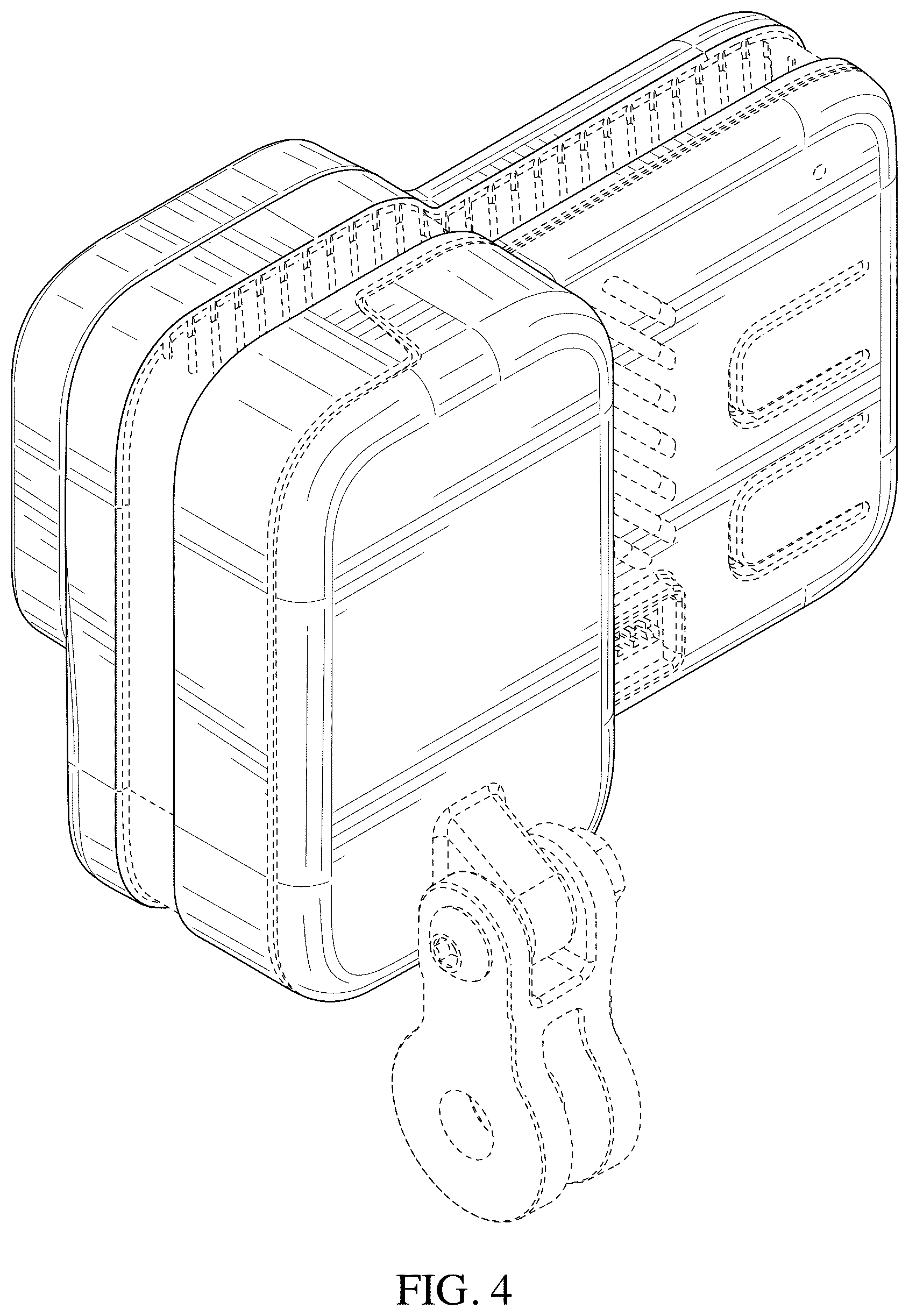 Patent USD1077016 Figure 4 – Camera