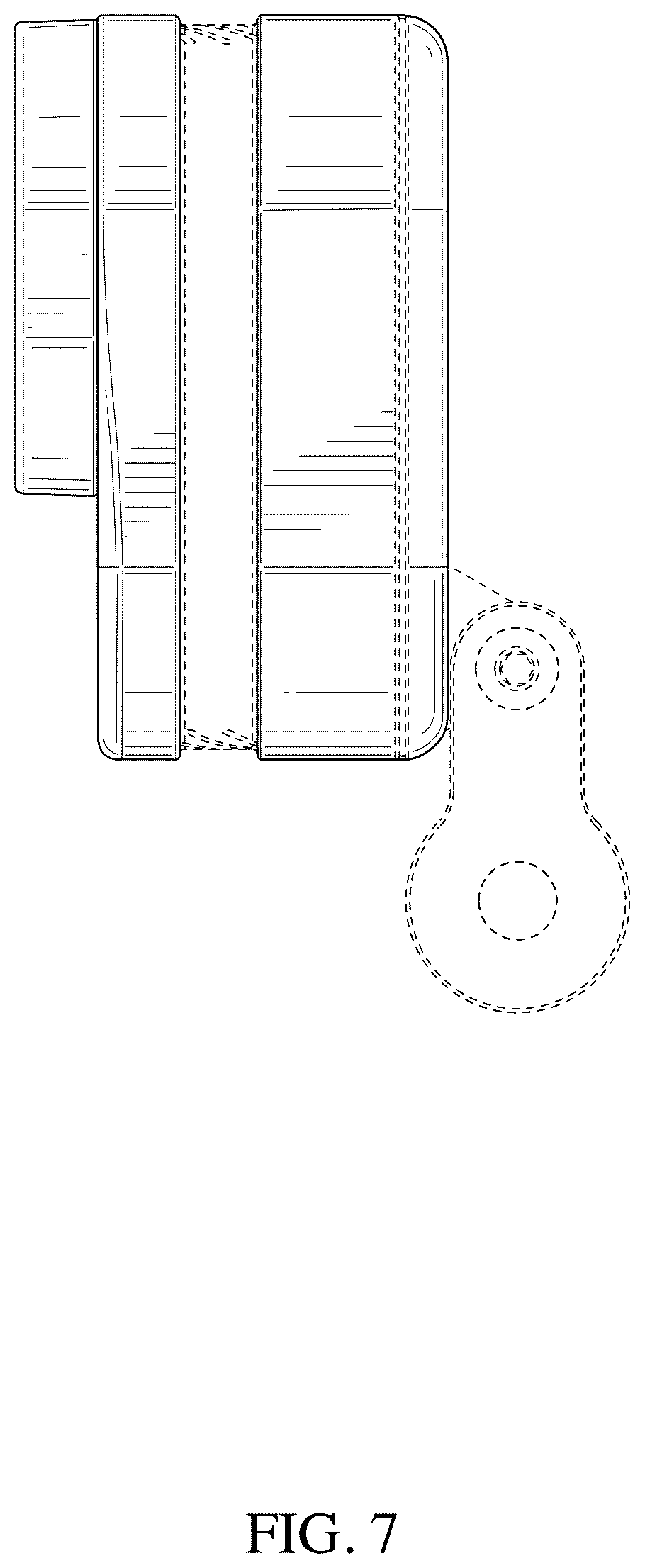 Patent USD1077016 Figure 7 – Camera