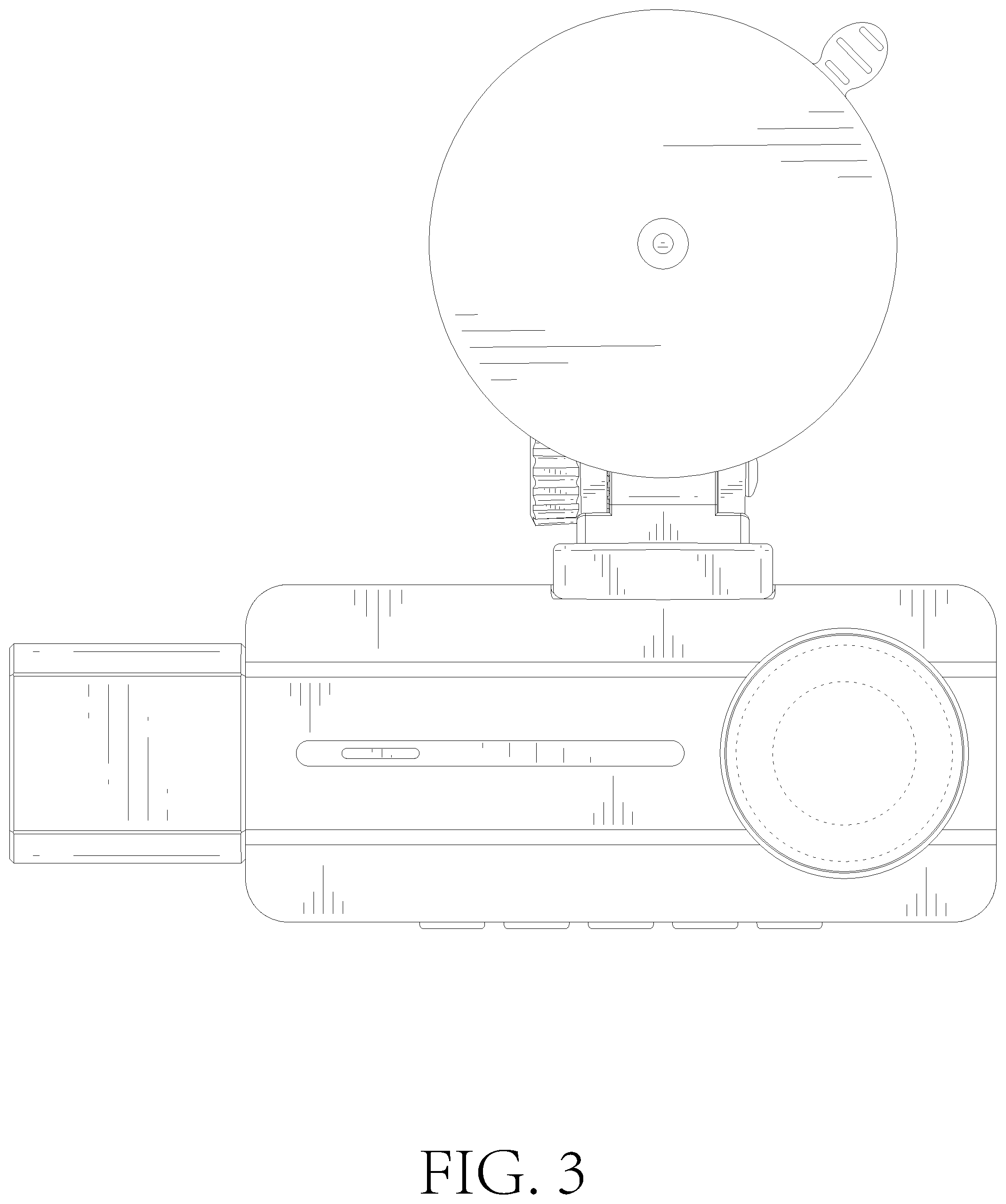 Patent USD1077017 Figure 3 – Car recorder
