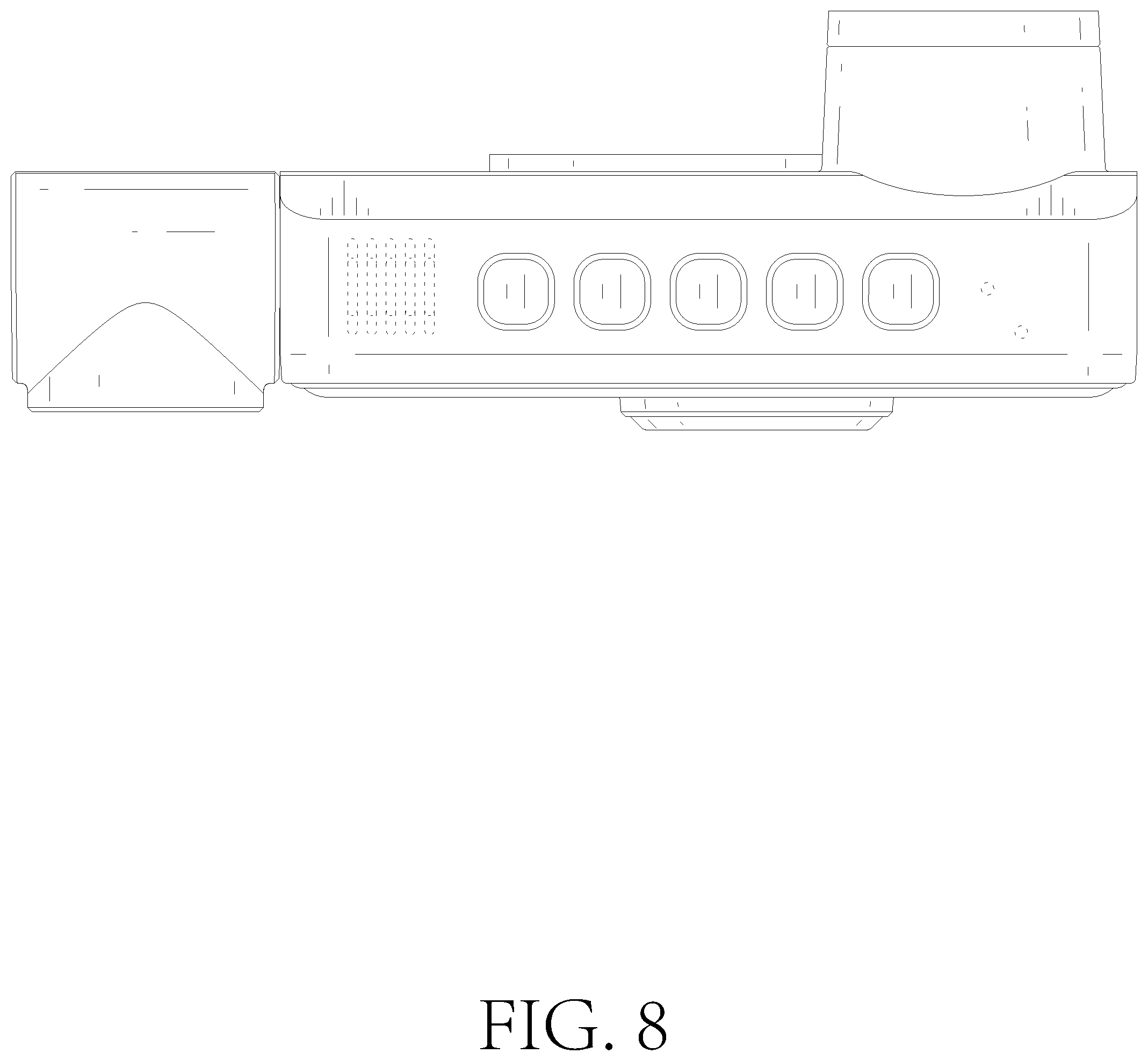 Patent USD1077017 Figure 8 – Car recorder