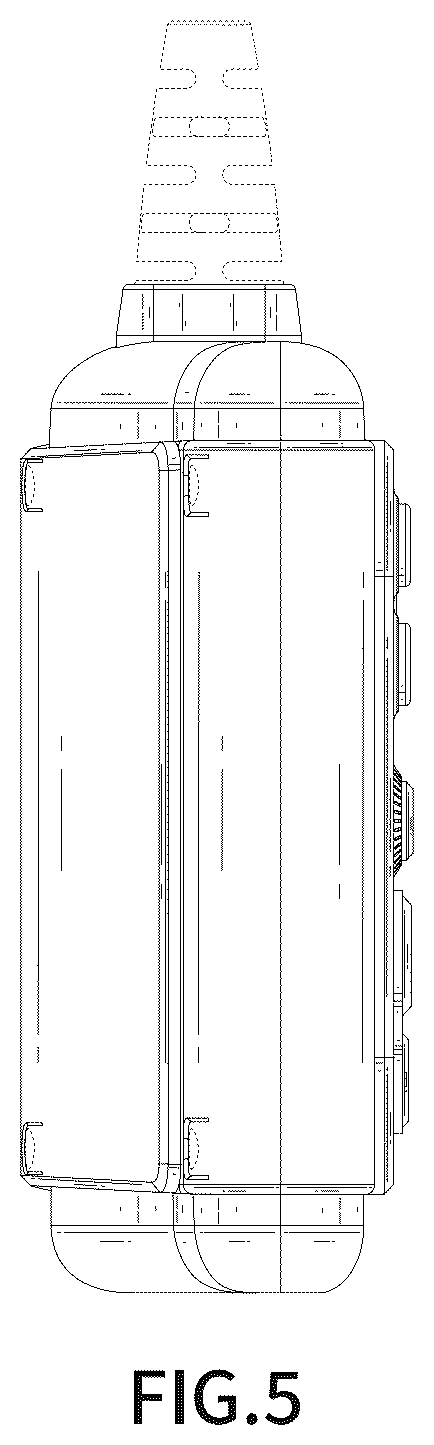 Patent USD1077018 Figure 5 – Endoscope camera dual-lens