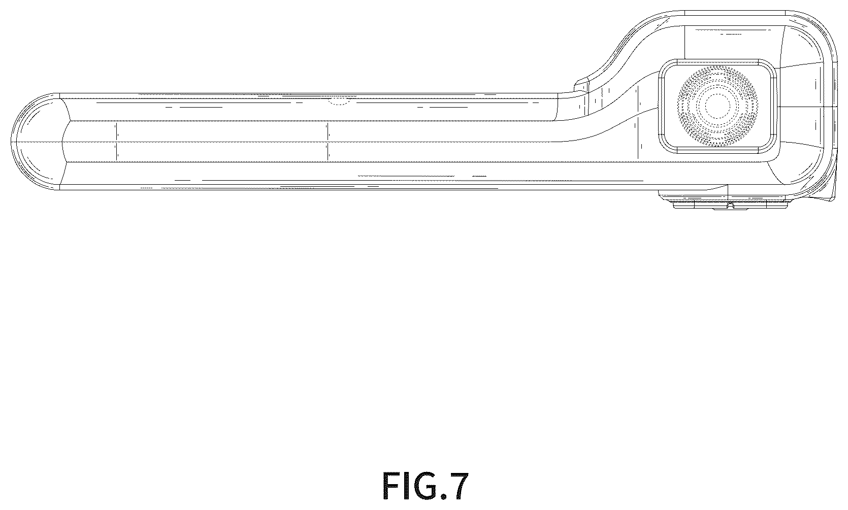 Patent USD1077018 Figure 7 – Endoscope camera dual-lens