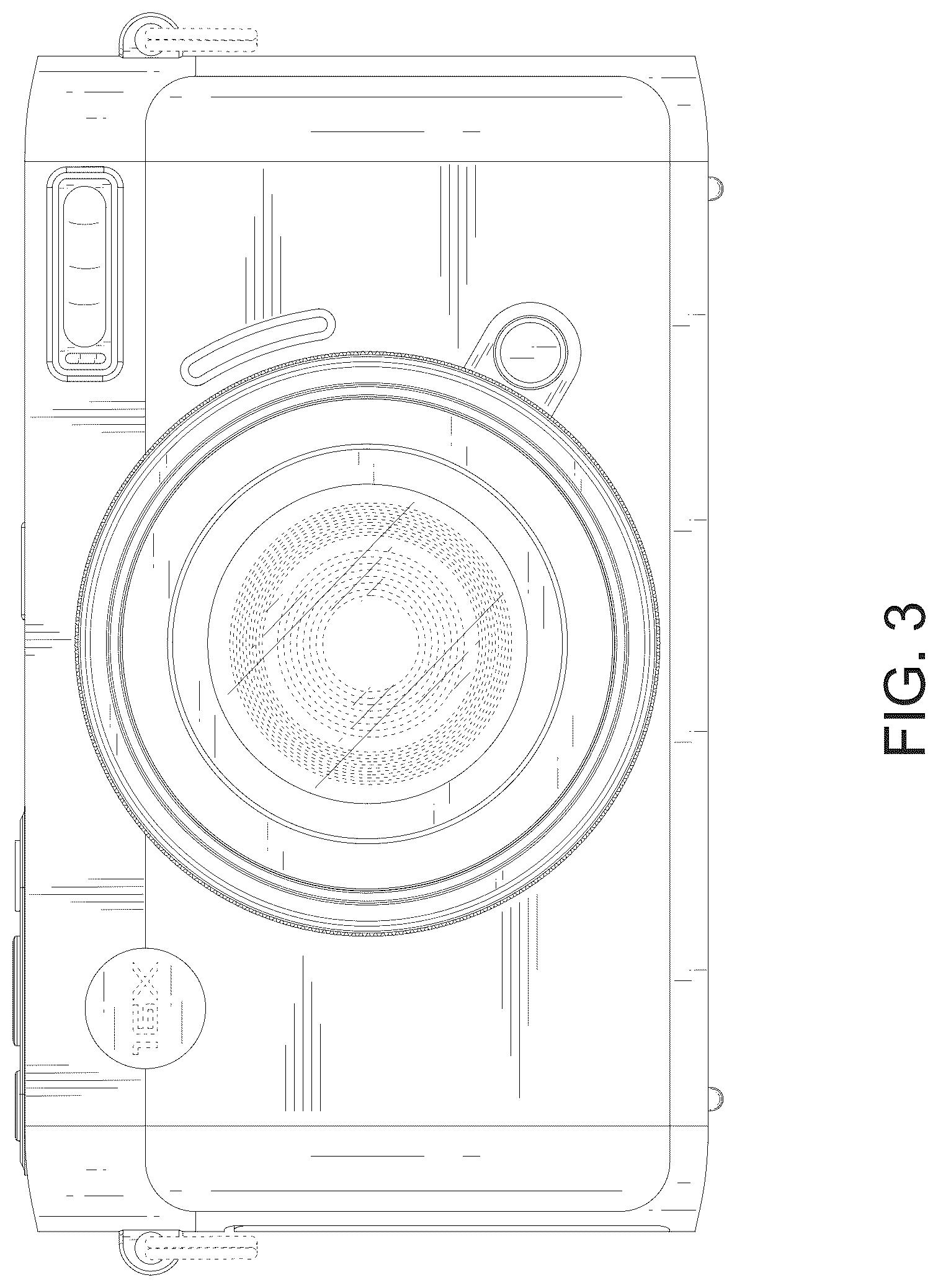 Patent USD1077020 Figure 3 – Digital camera