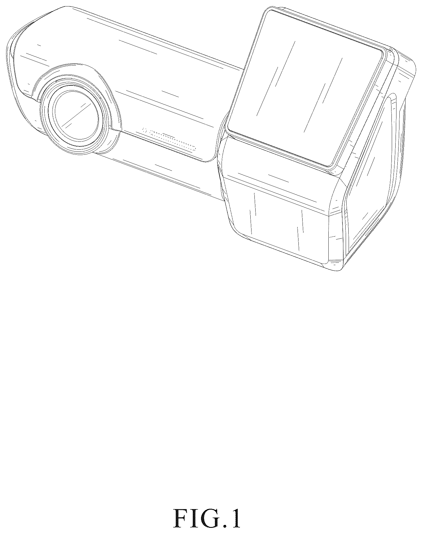 Patent USD1077024 Figure 1 – Dash camera