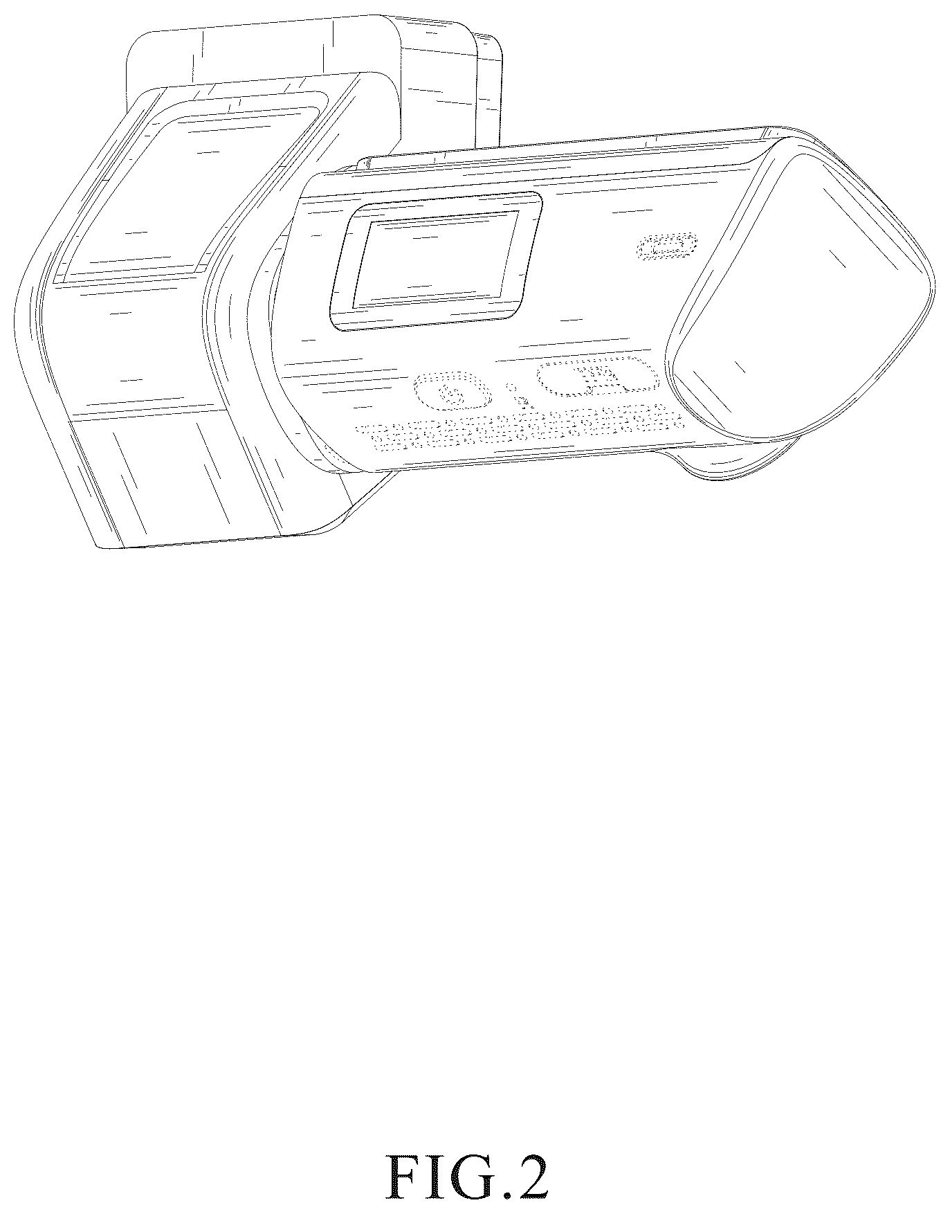 Patent USD1077024 Figure 2 – Dash camera