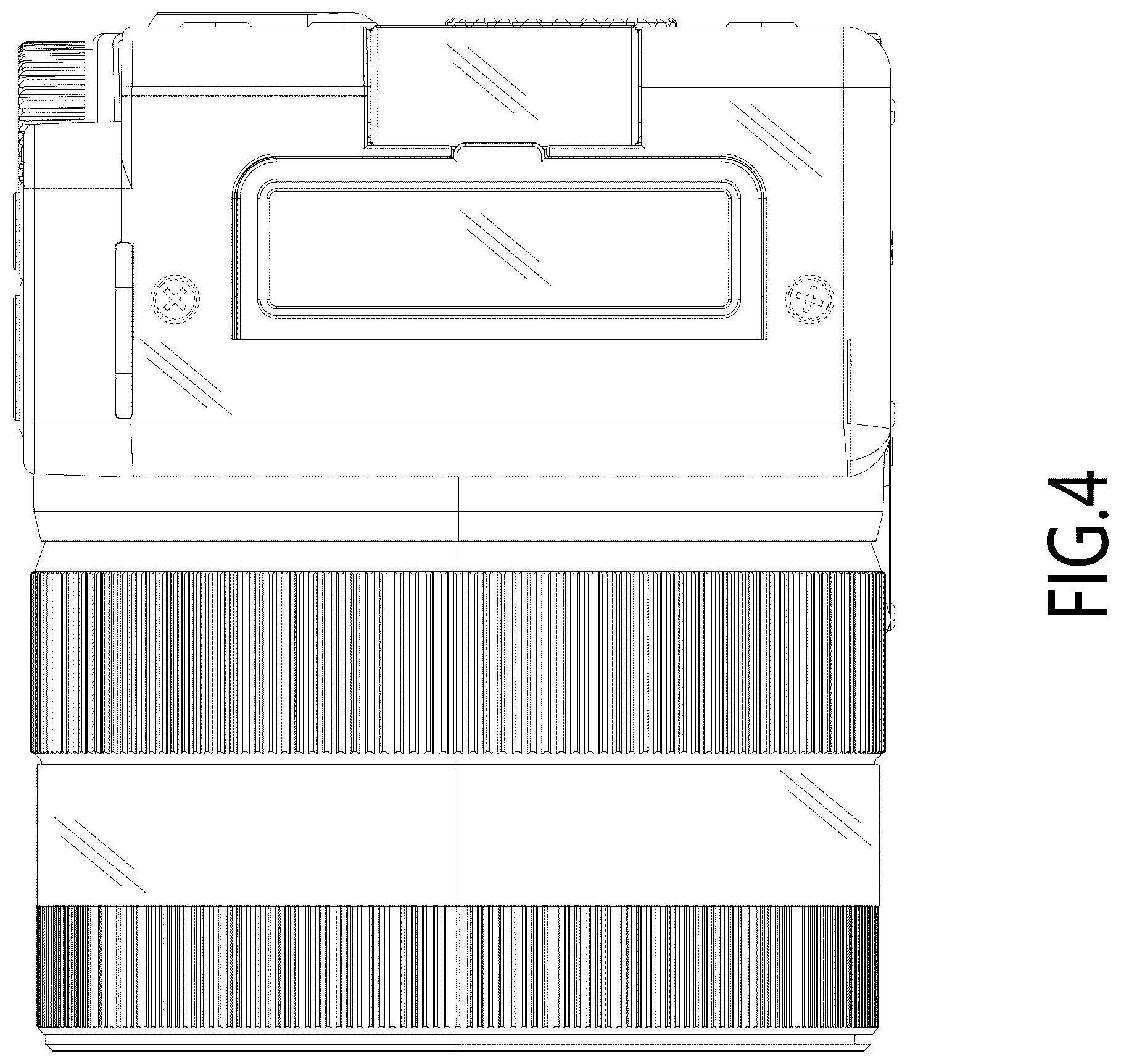 Patent USD1077025 Figure 4 – Camera
