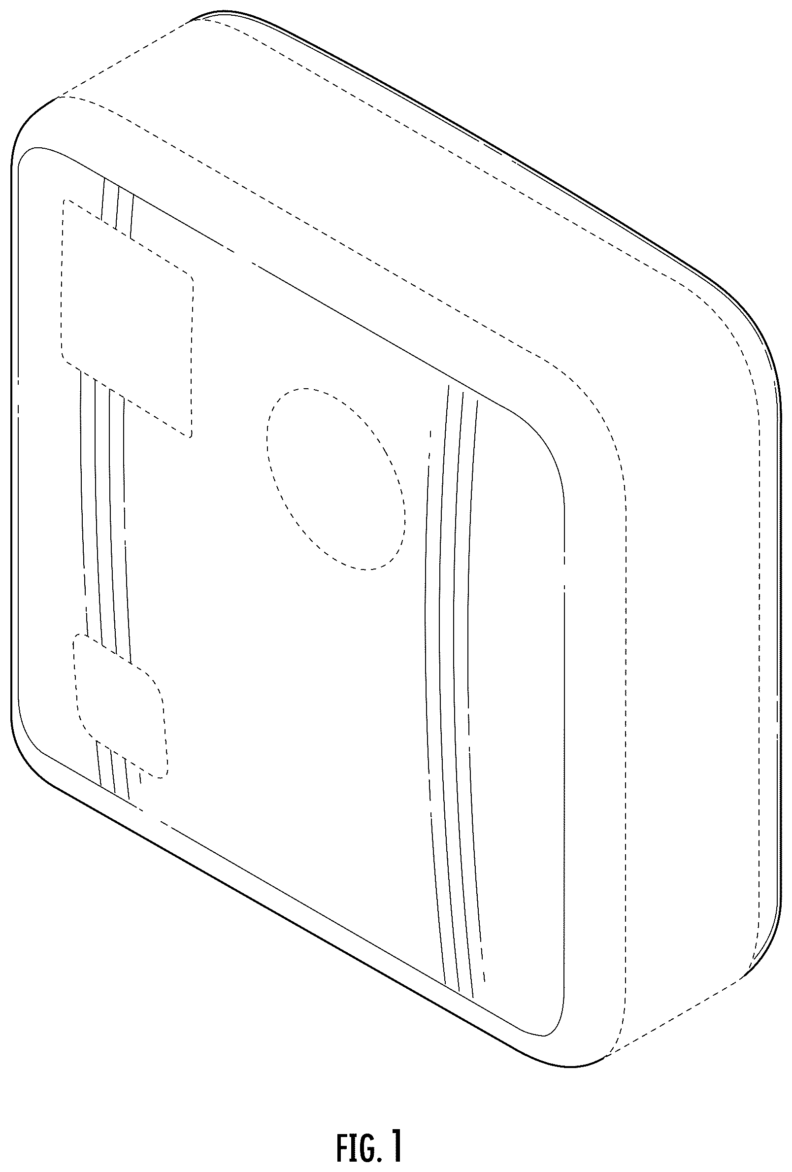 Patent USD1077027 Figure 1 – Camera