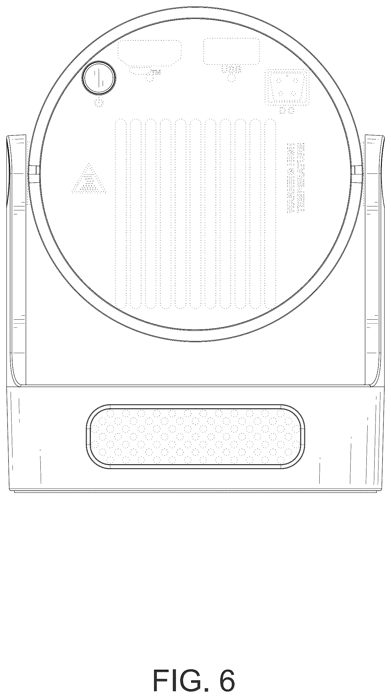 Patent USD1077028 Figure 6 – Projector