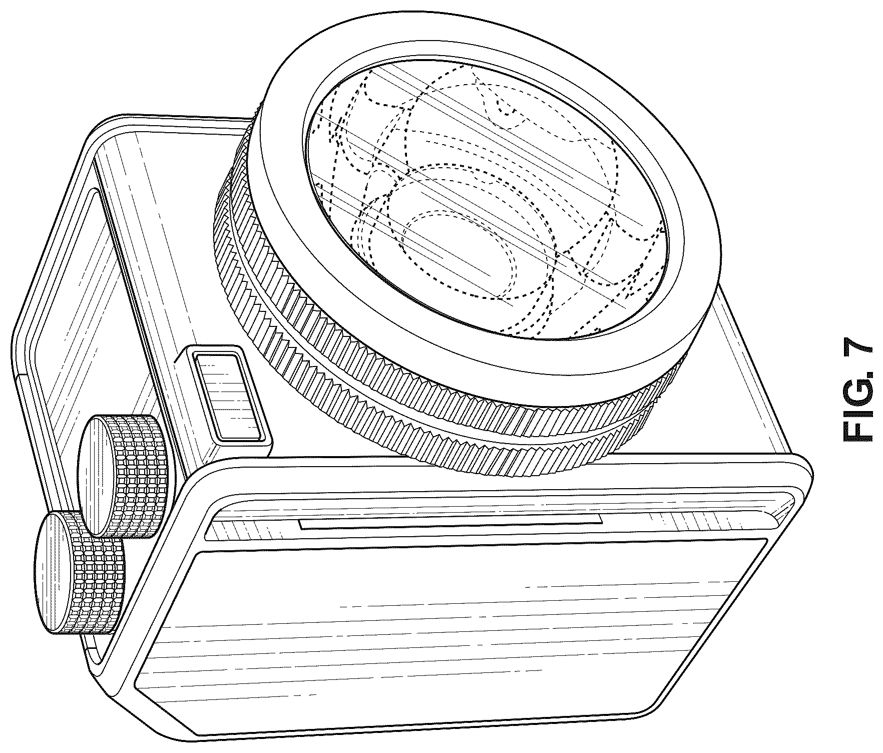 Patent USD1077029 Figure 4 – Lamp body