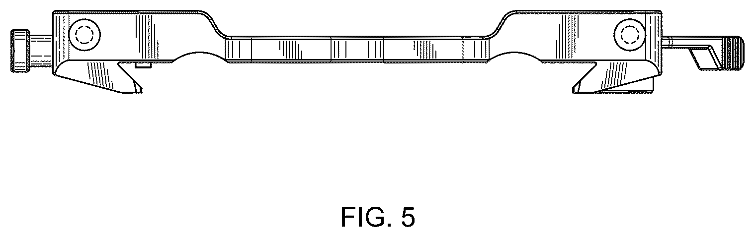 Patent USD1077033 Figure 5 – Support plate for cameras