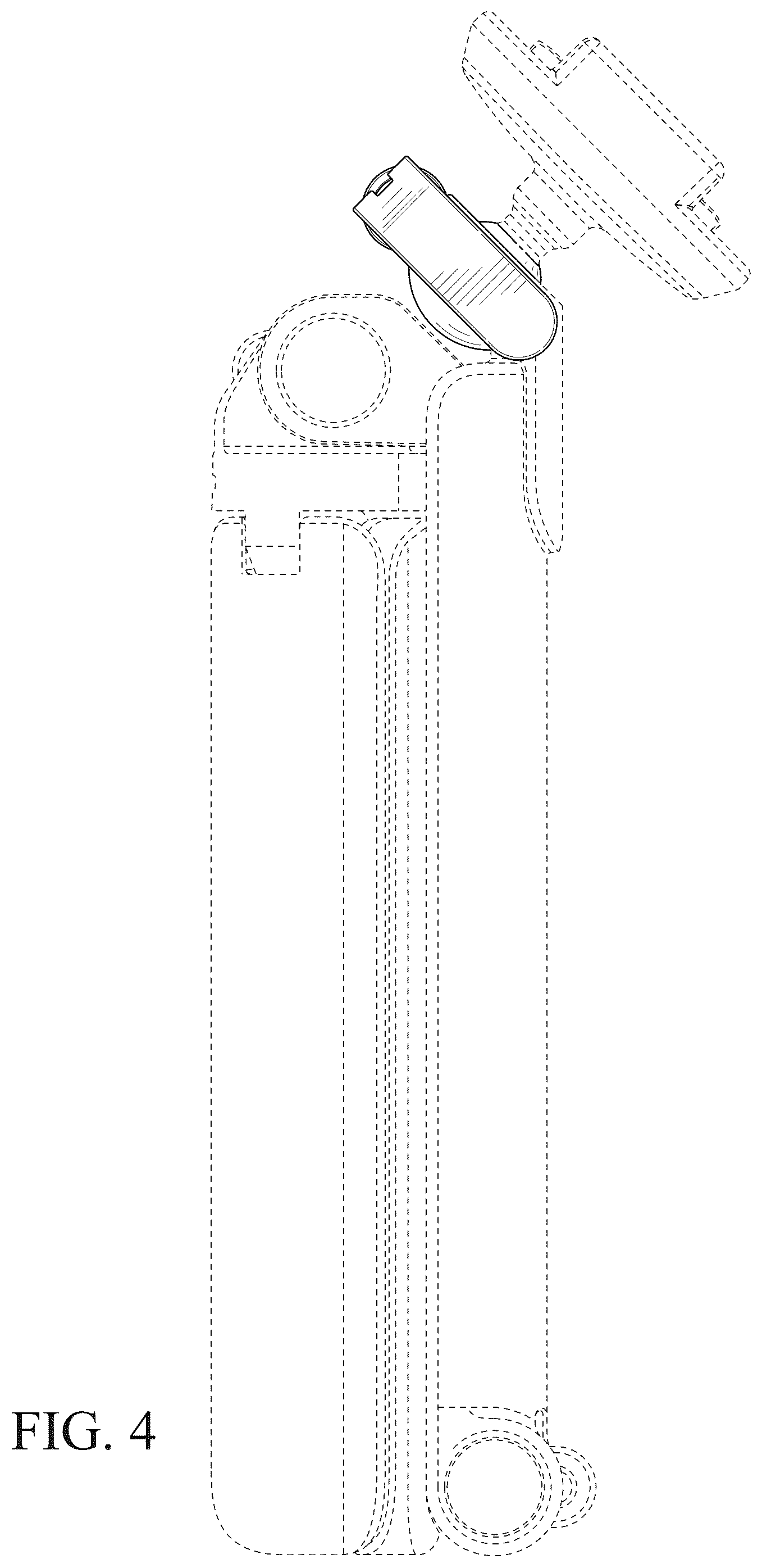 Patent USD1077034 Figure 4 – Camera mount