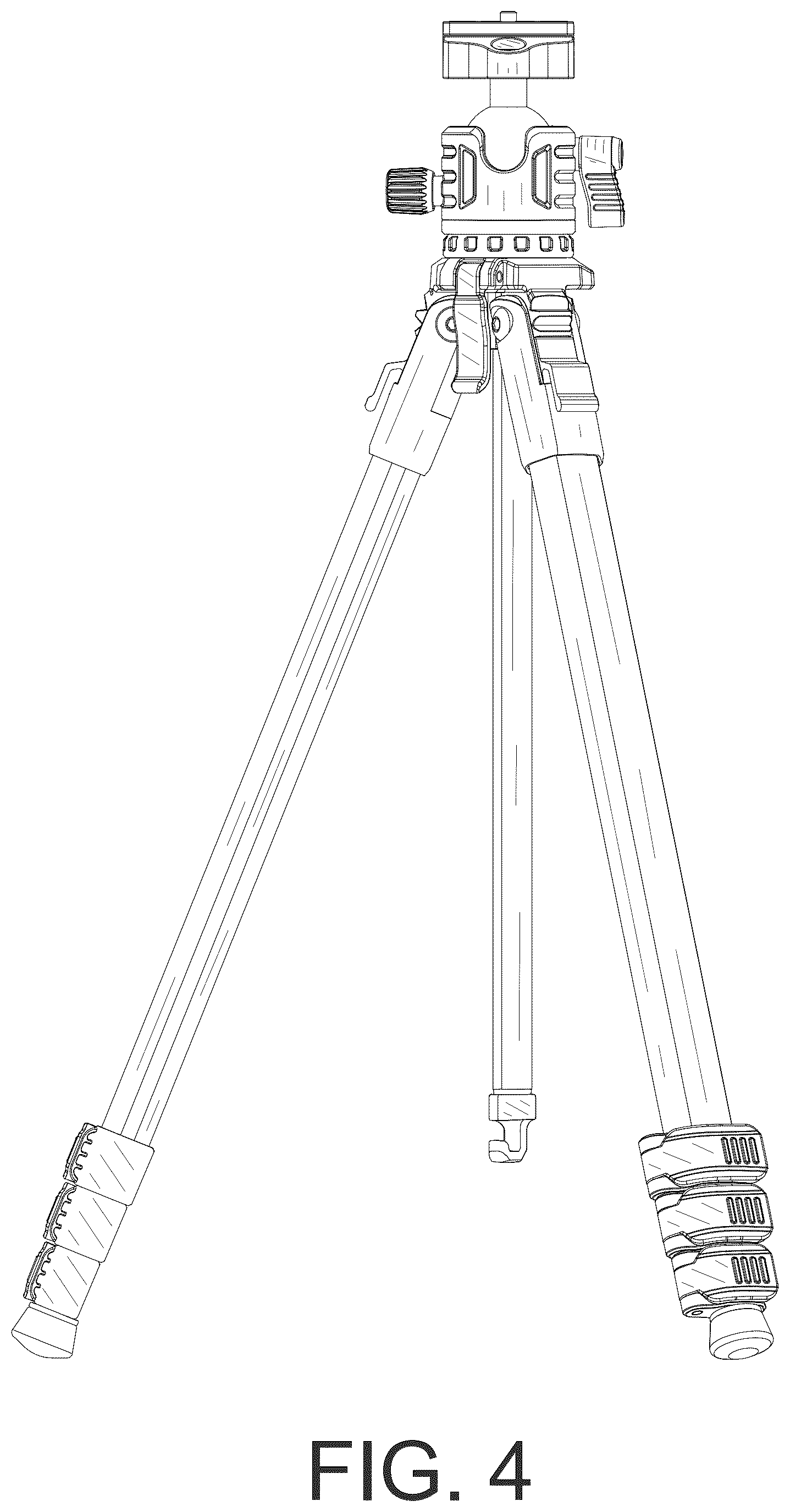 Patent USD1077036 Figure 4 – Tripod