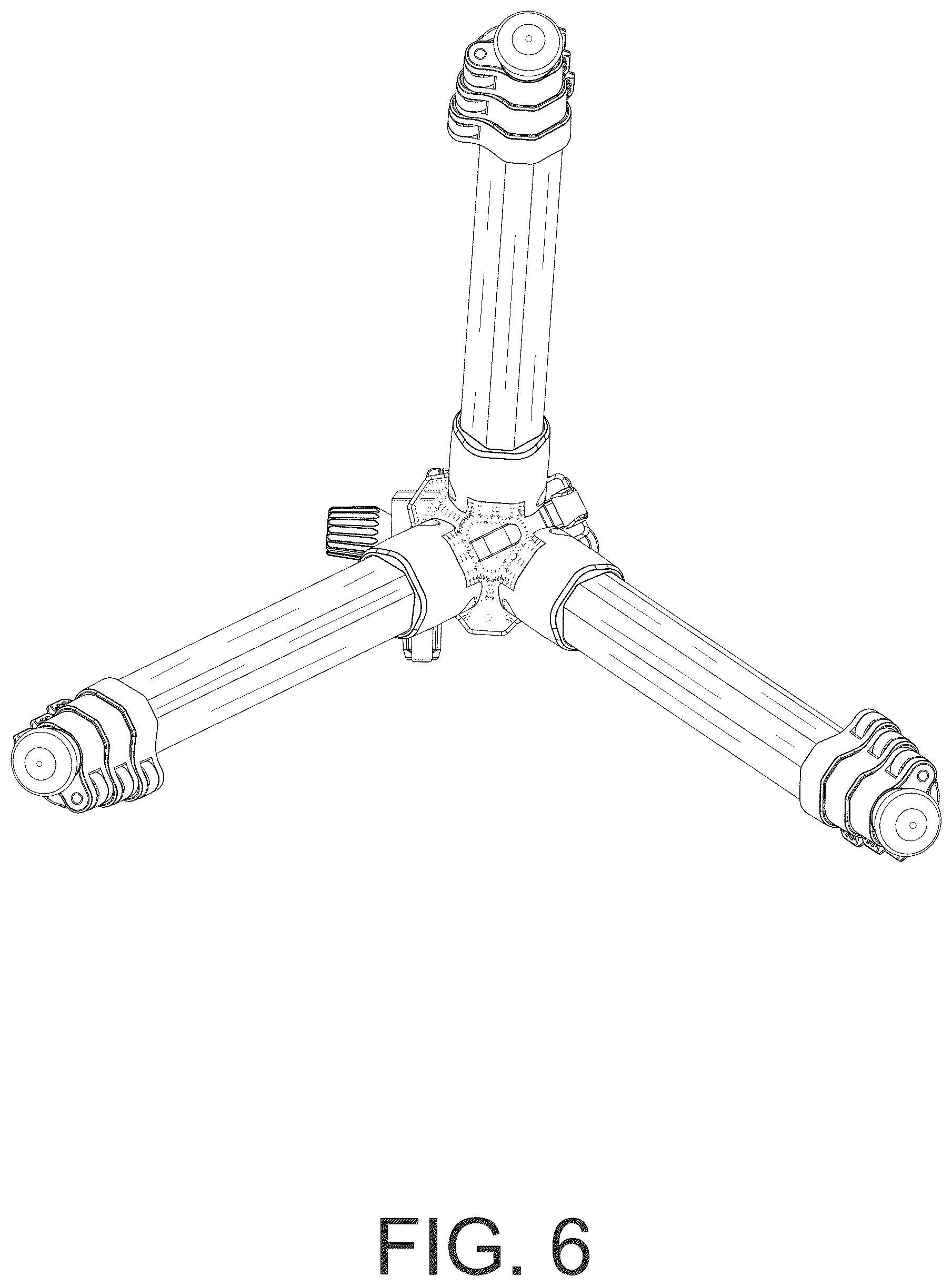 Patent USD1077036 Figure 6 – Tripod