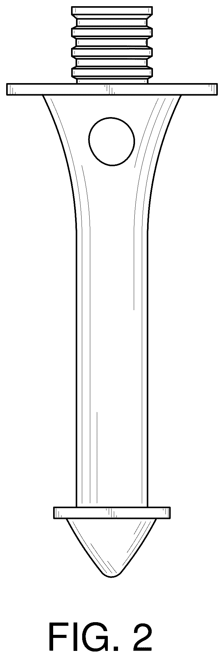 Patent USD1077037 Figure 2 – Removable tripod foot with securement