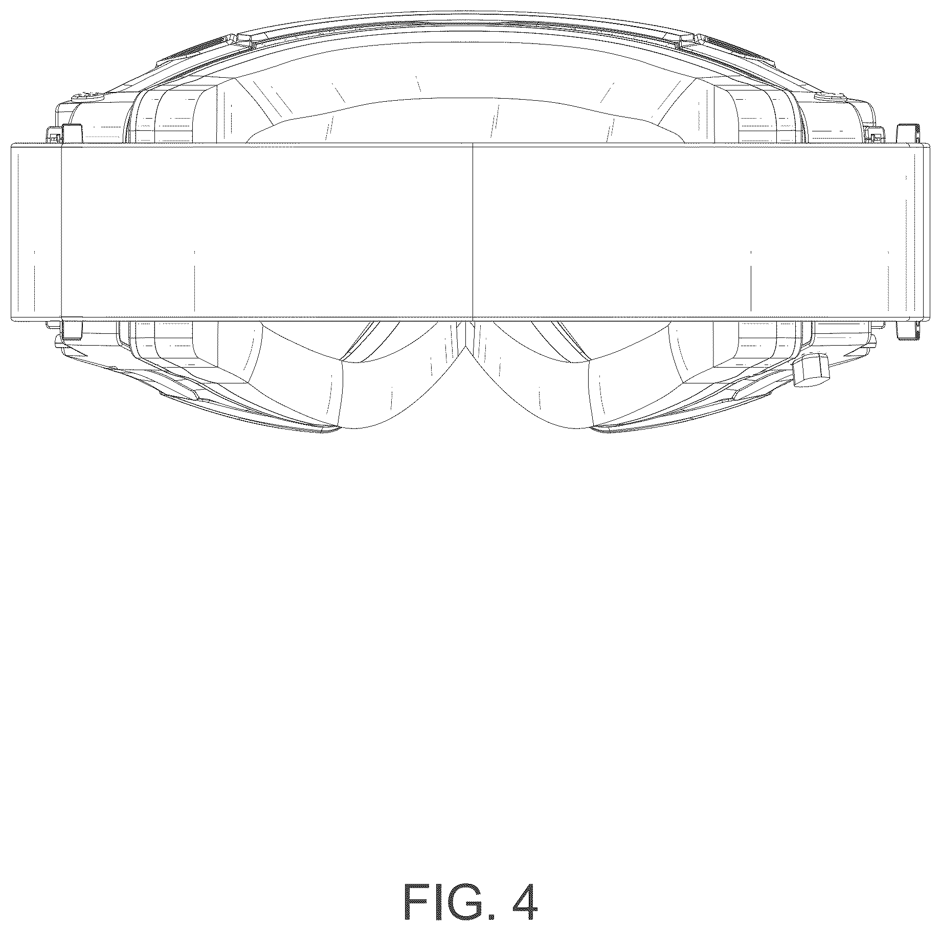 Patent USD1077038 Figure 4 – Ski goggles