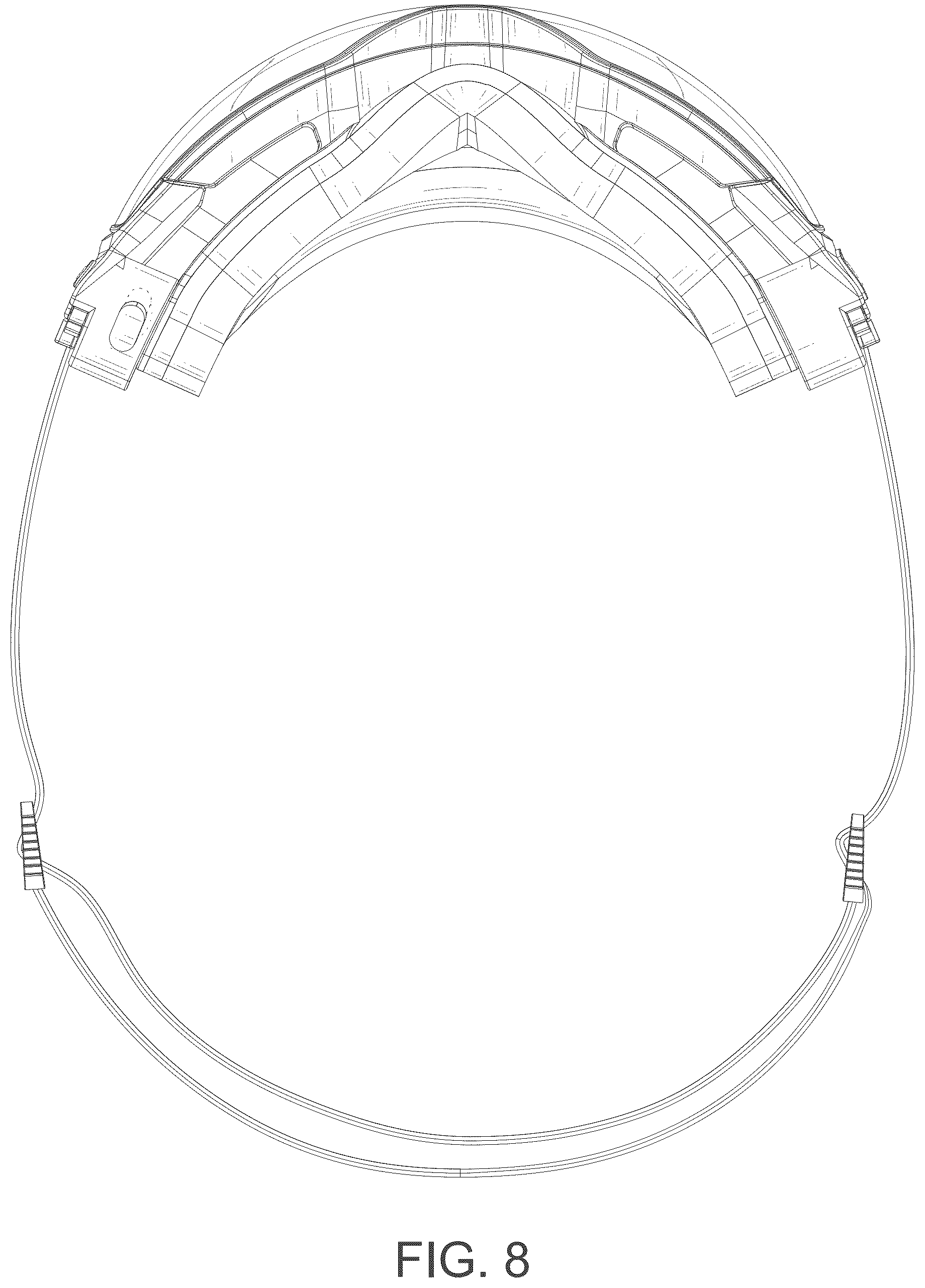 Patent USD1077038 Figure 8 – Ski goggles