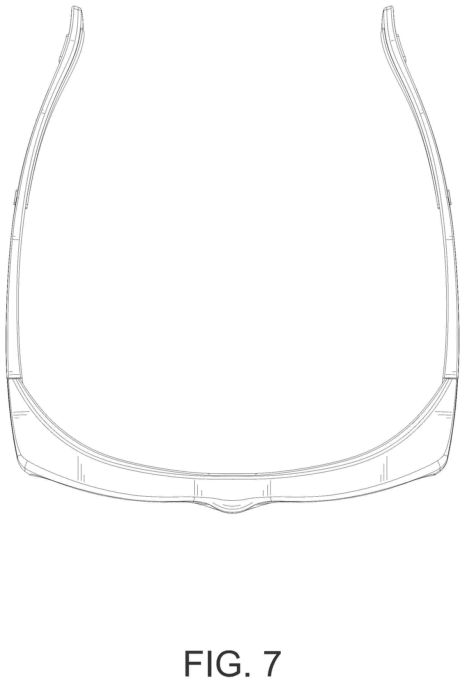 Patent USD1077040 Figure 7 – Eyewear