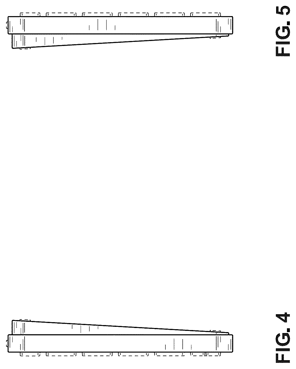 Patent USD1077041 Figure 4 – Keyboard including a touchpad