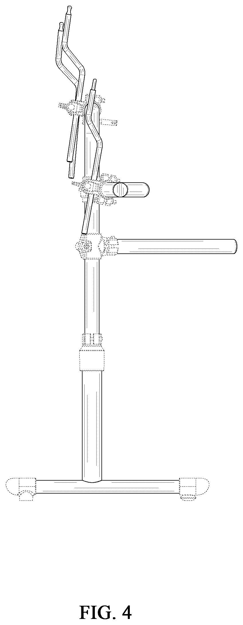 Patent USD1077042 Figure 4 – Stand for drum kit