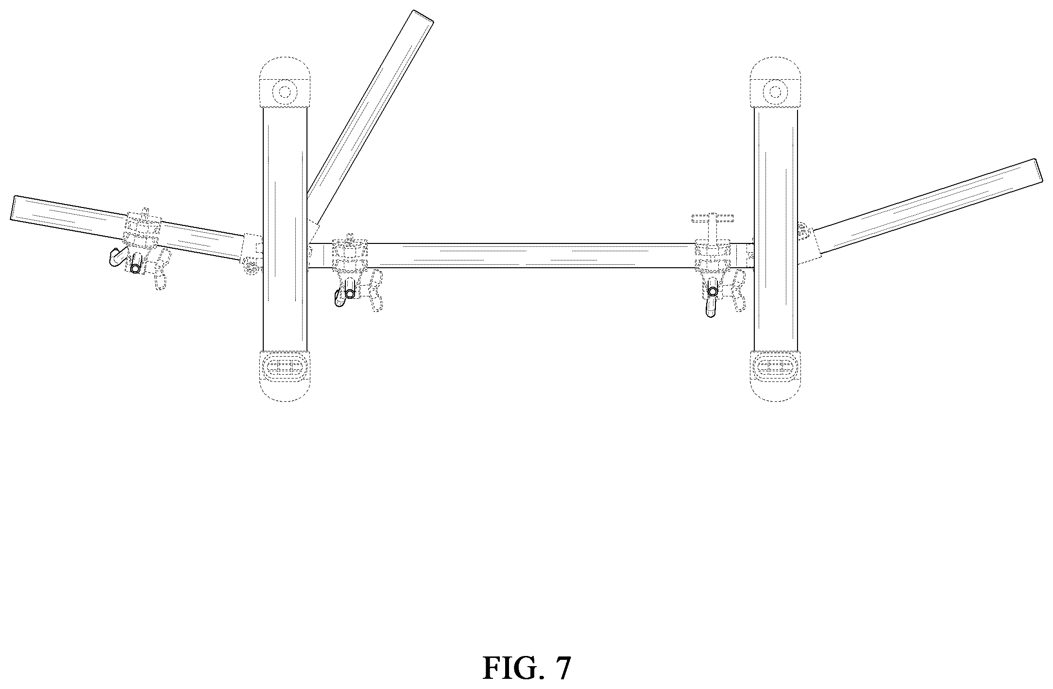 Patent USD1077042 Figure 7 – Stand for drum kit