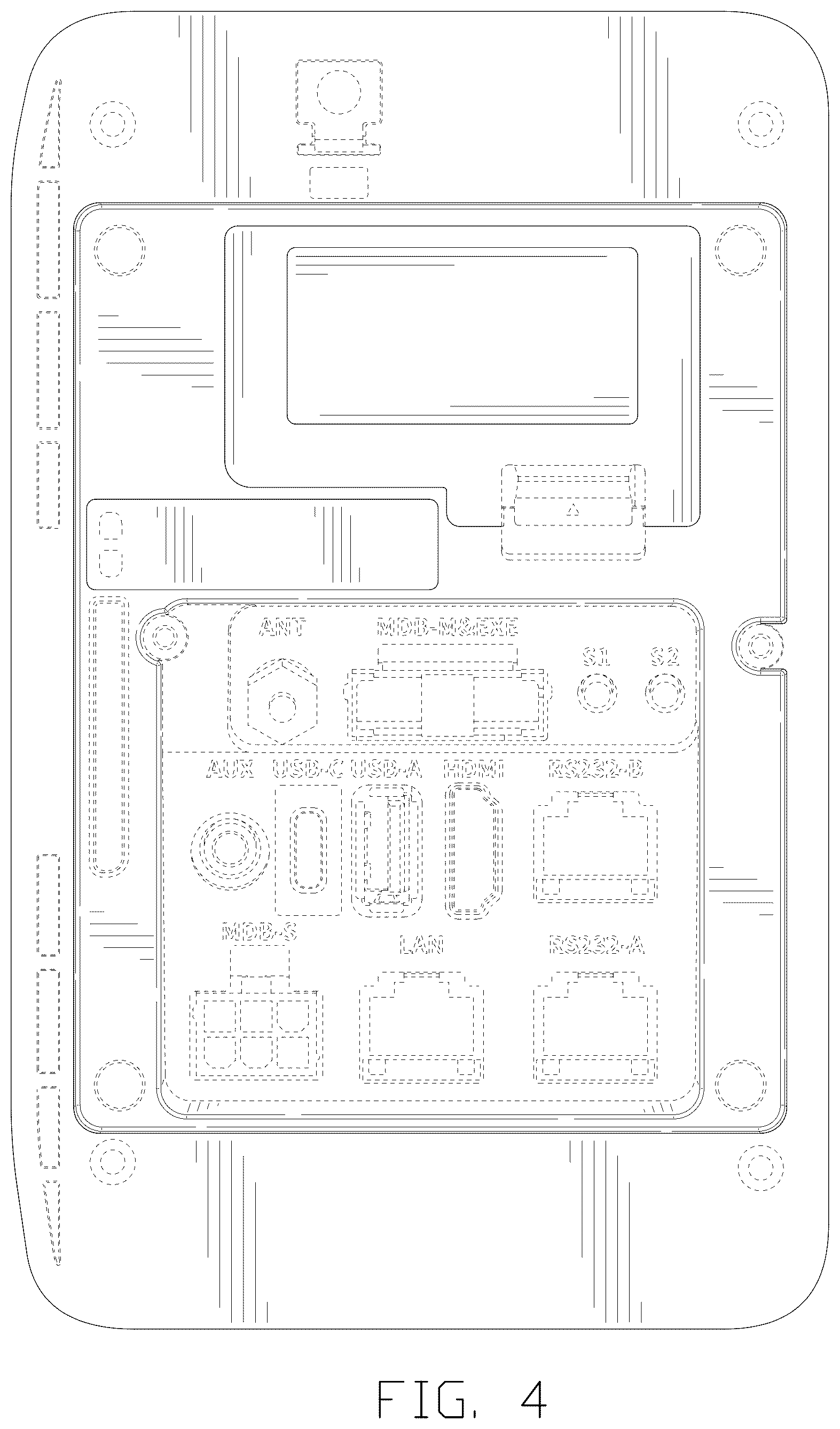 Patent USD1077043 Figure 4 – Point-of-sale terminal
