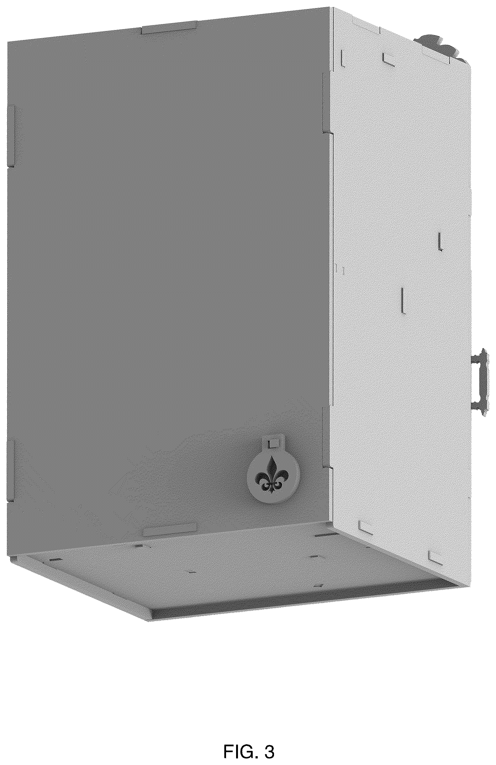 Patent USD1077047 Figure 3 – Book end