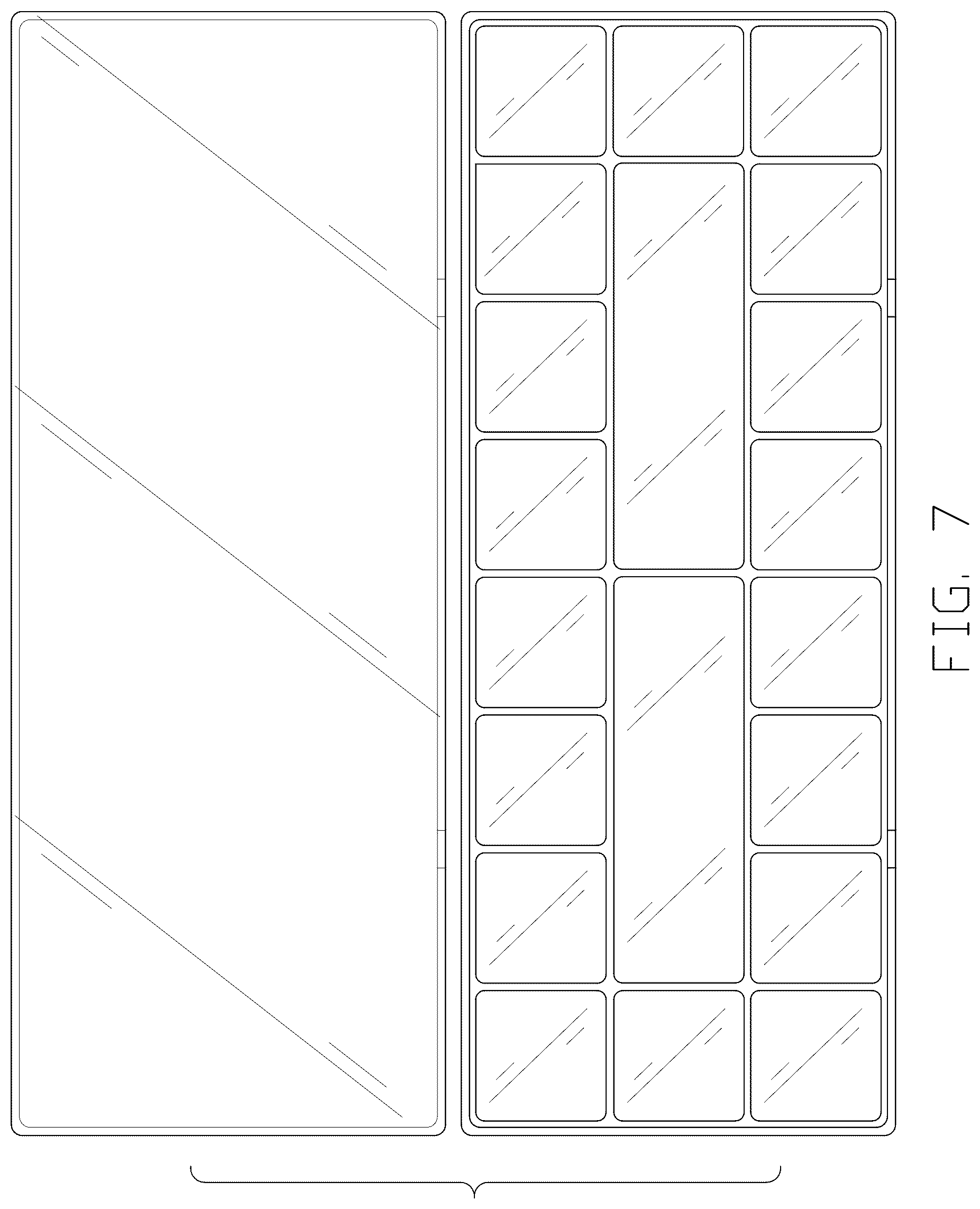 Patent USD1077048 Figure 7 – Face painting kit box