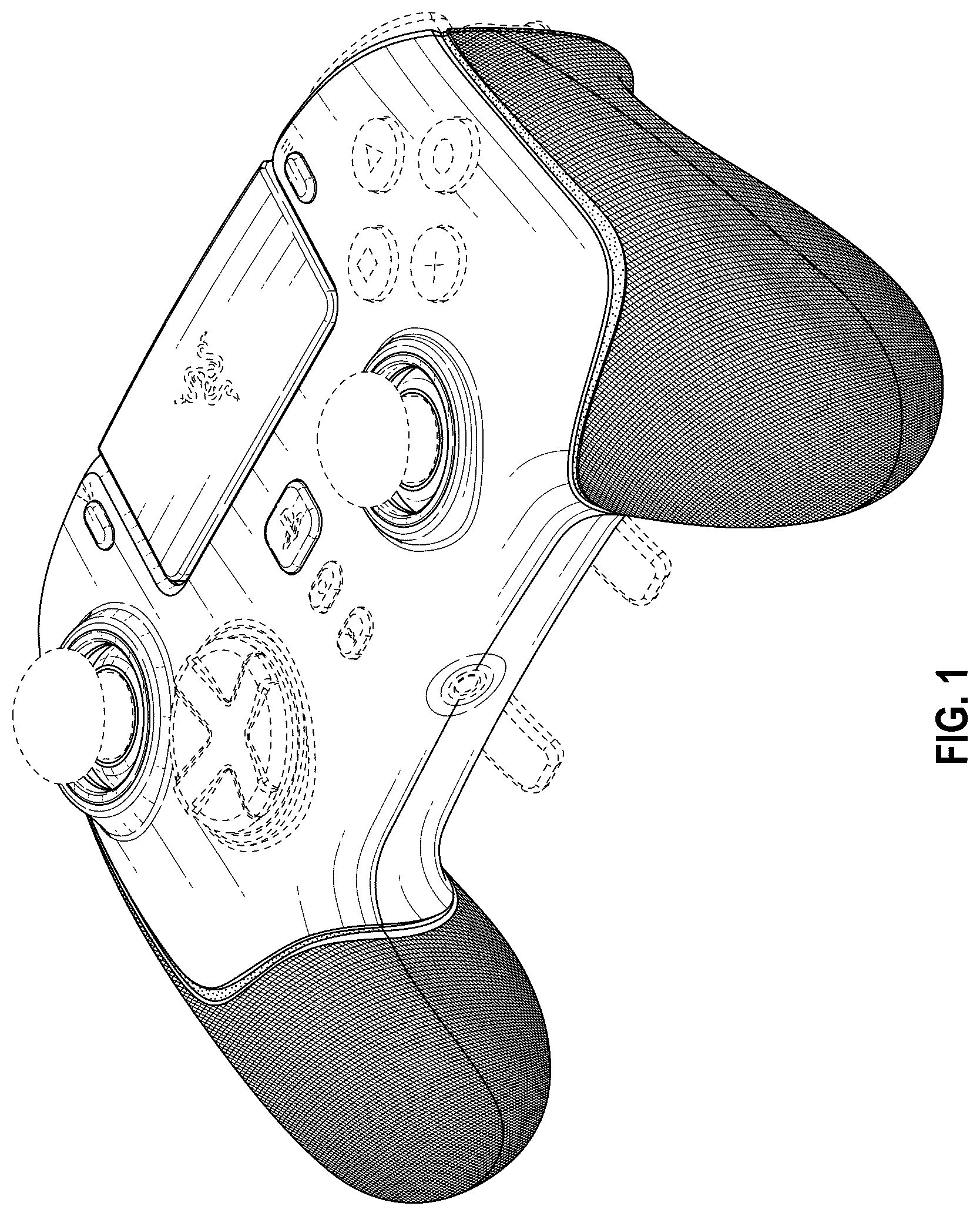 Patent USD1077051 — Controller — Figure 1