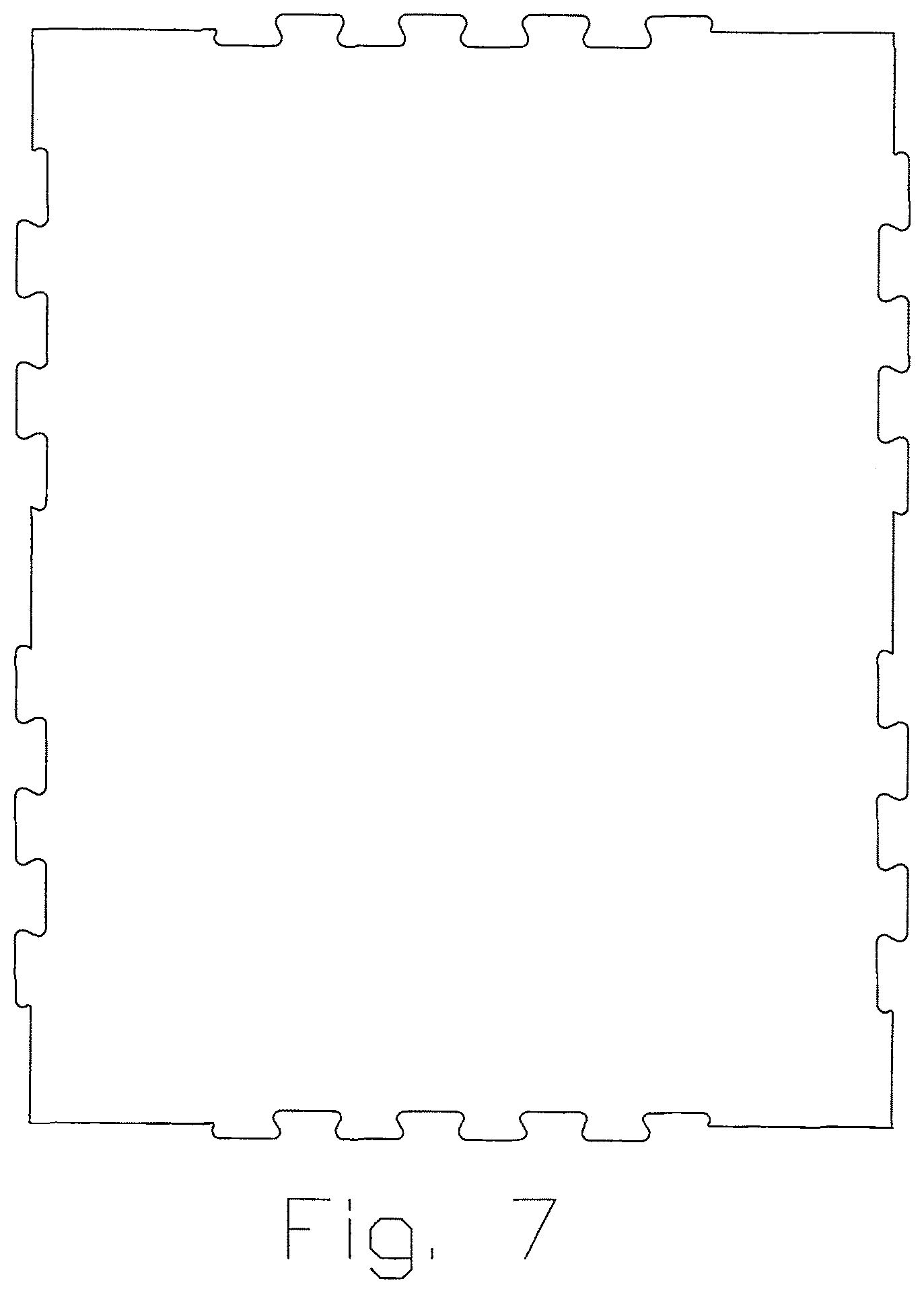 Patent USD1077052 Figure 7 – Interlocking edge game board