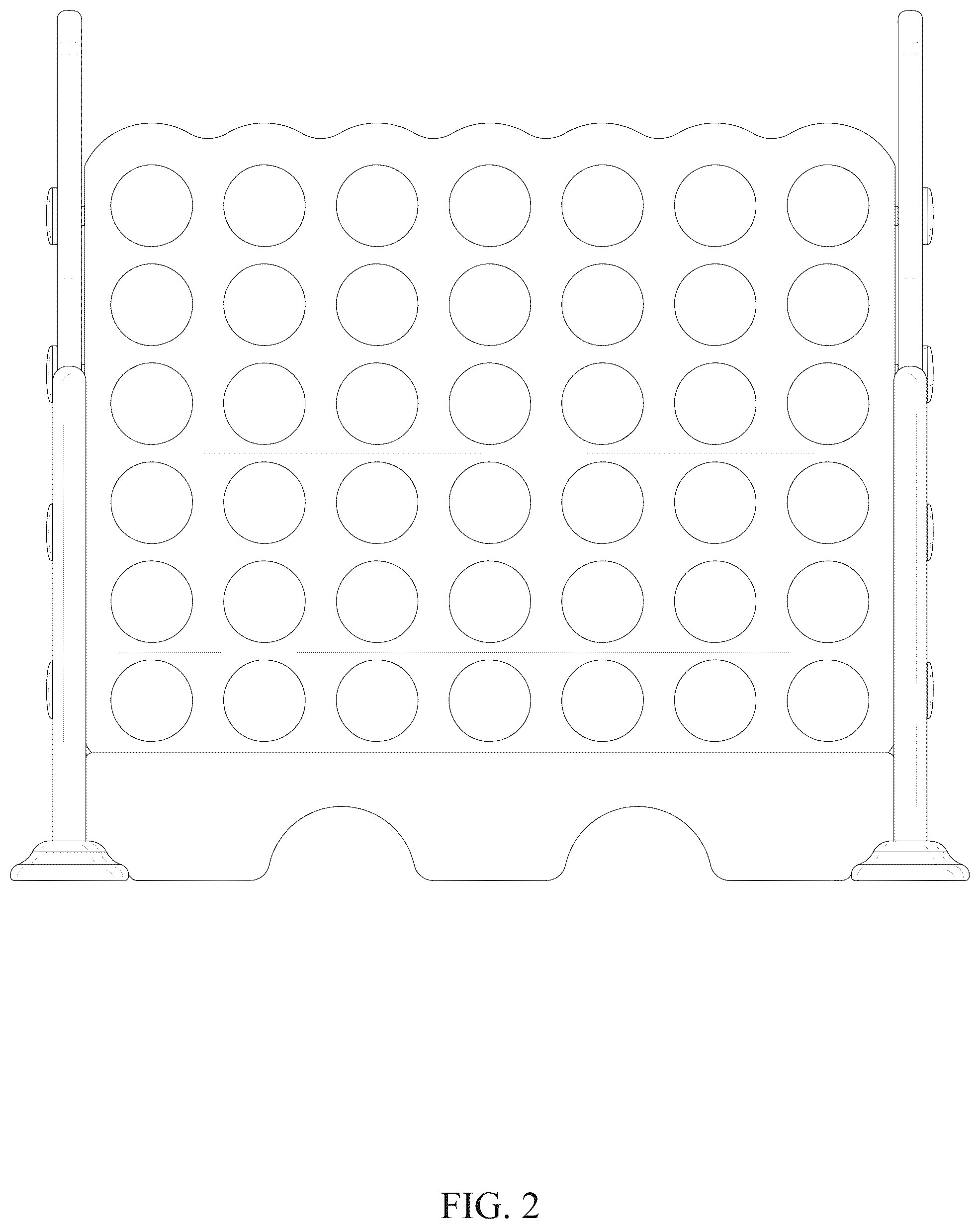 Patent USD1077053 Figure 2 – Connection game