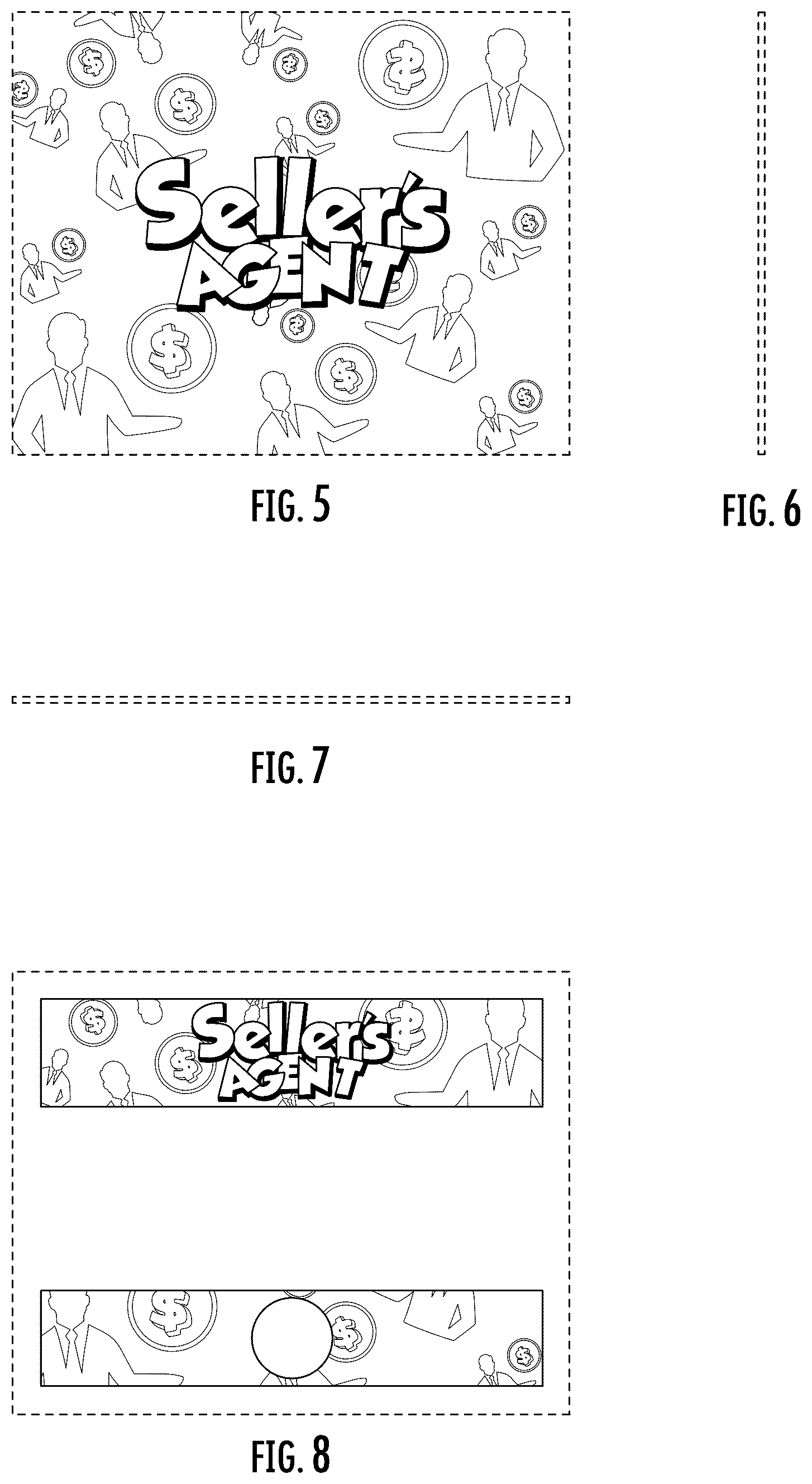 Patent USD1077054 Figure 4 – Combined game board and playing cards