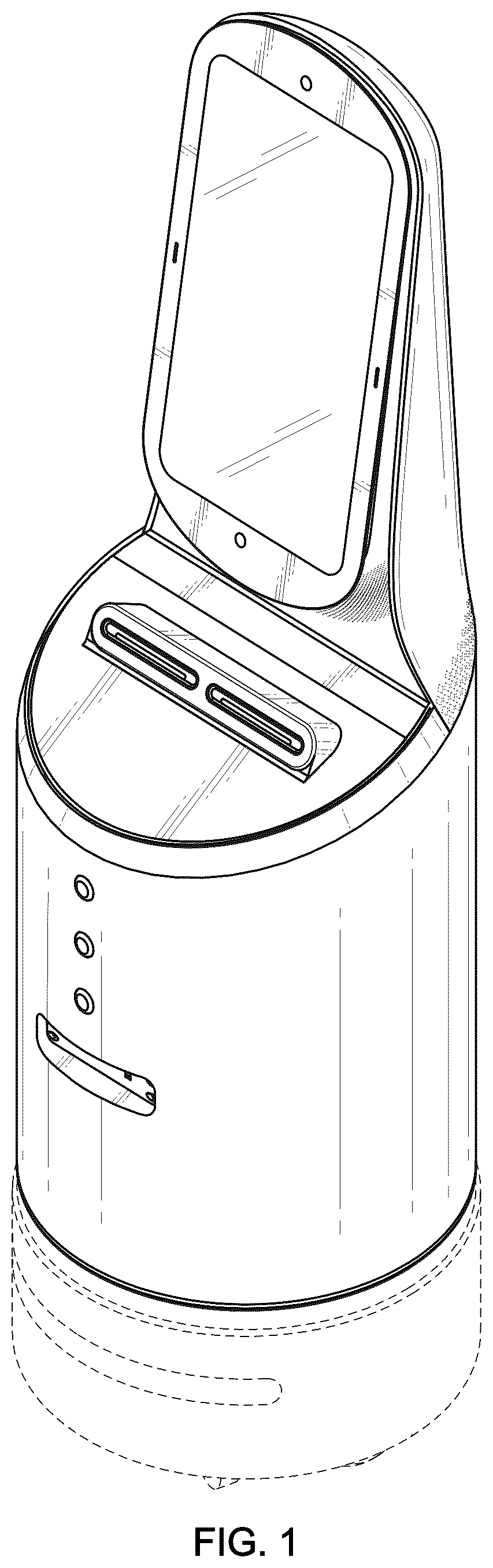 Patent USD1077055 — Gaming services robot — Figure 1