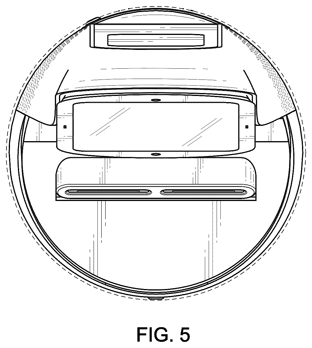 Patent USD1077055 Figure 5 – Gaming services robot