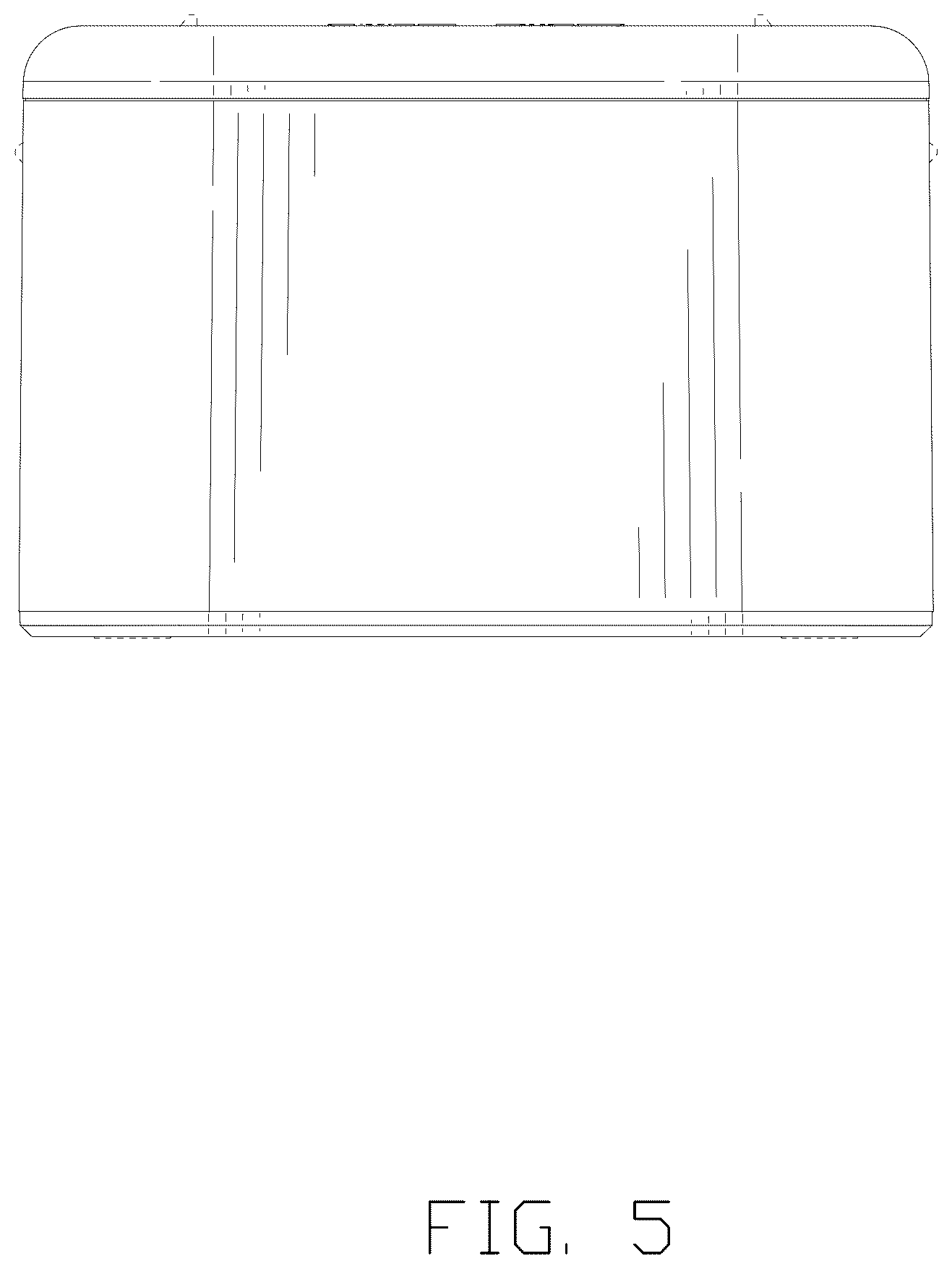Patent USD1077056 Figure 5 – Card shuffling machine