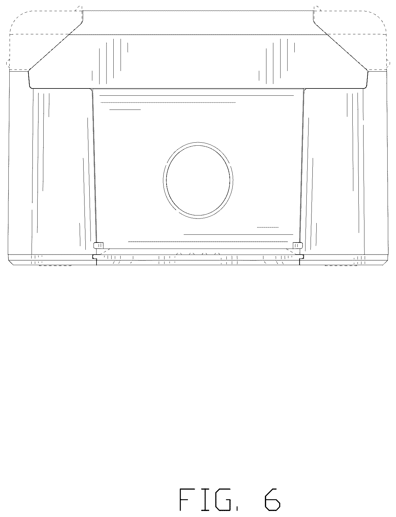 Patent USD1077056 Figure 6 – Card shuffling machine