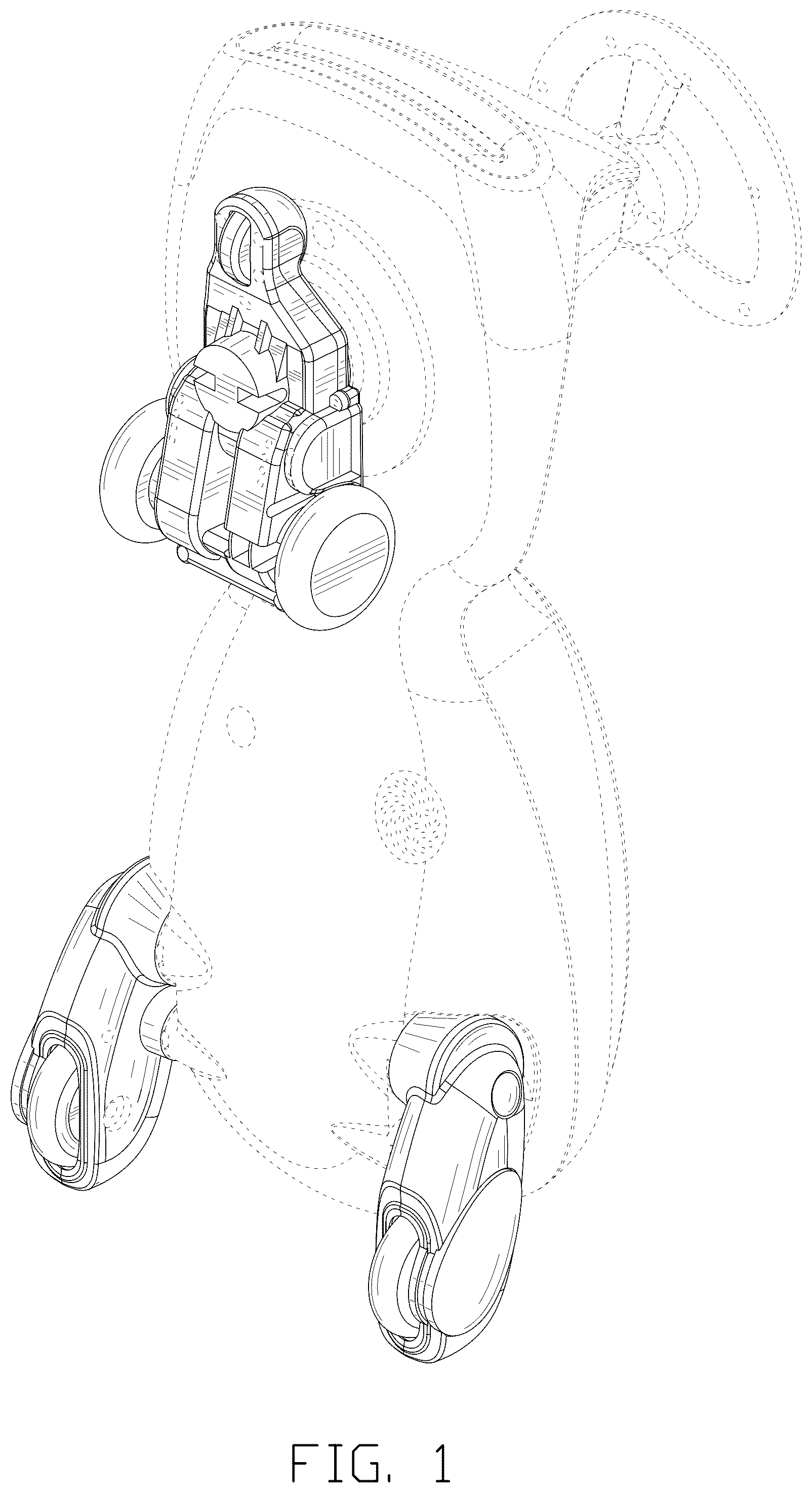 Patent USD1077061 Figure 1 – Wiggle car