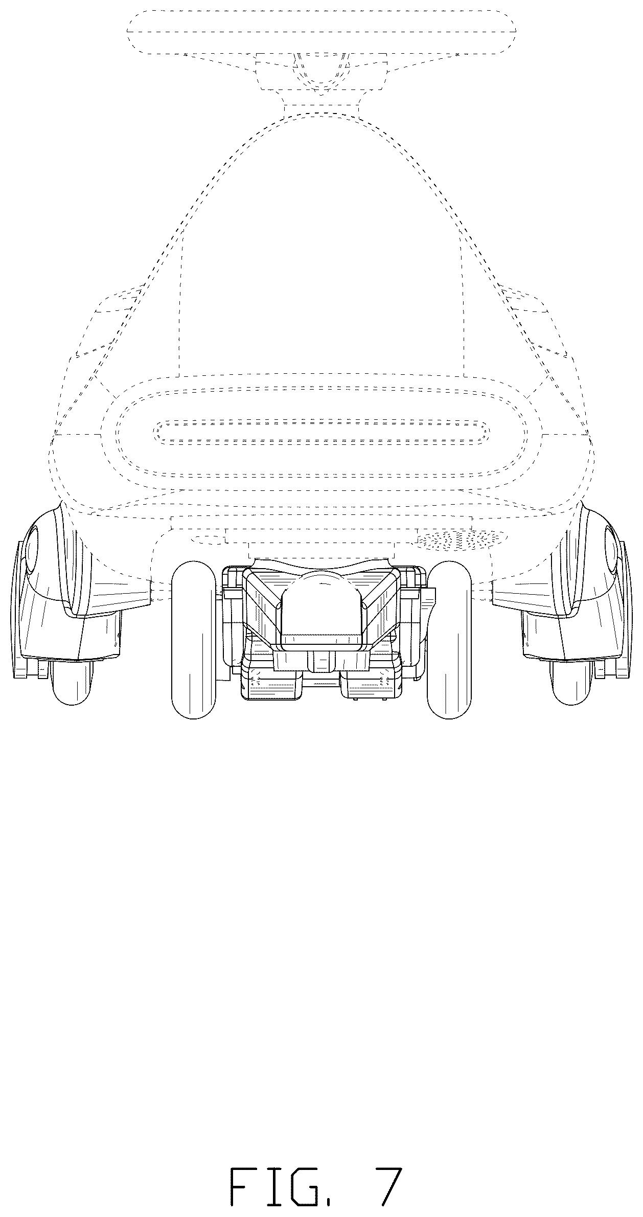 Patent USD1077061 Figure 7 – Wiggle car
