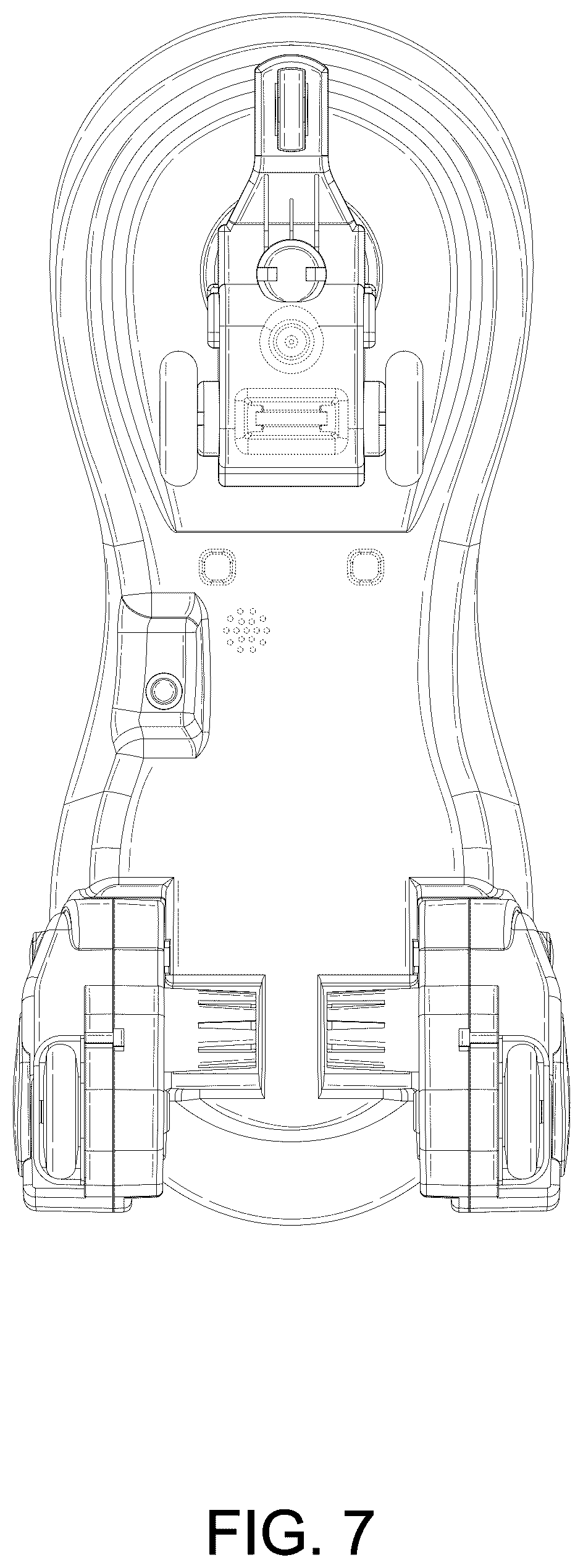 Patent USD1077062 Figure 7 – Swing car