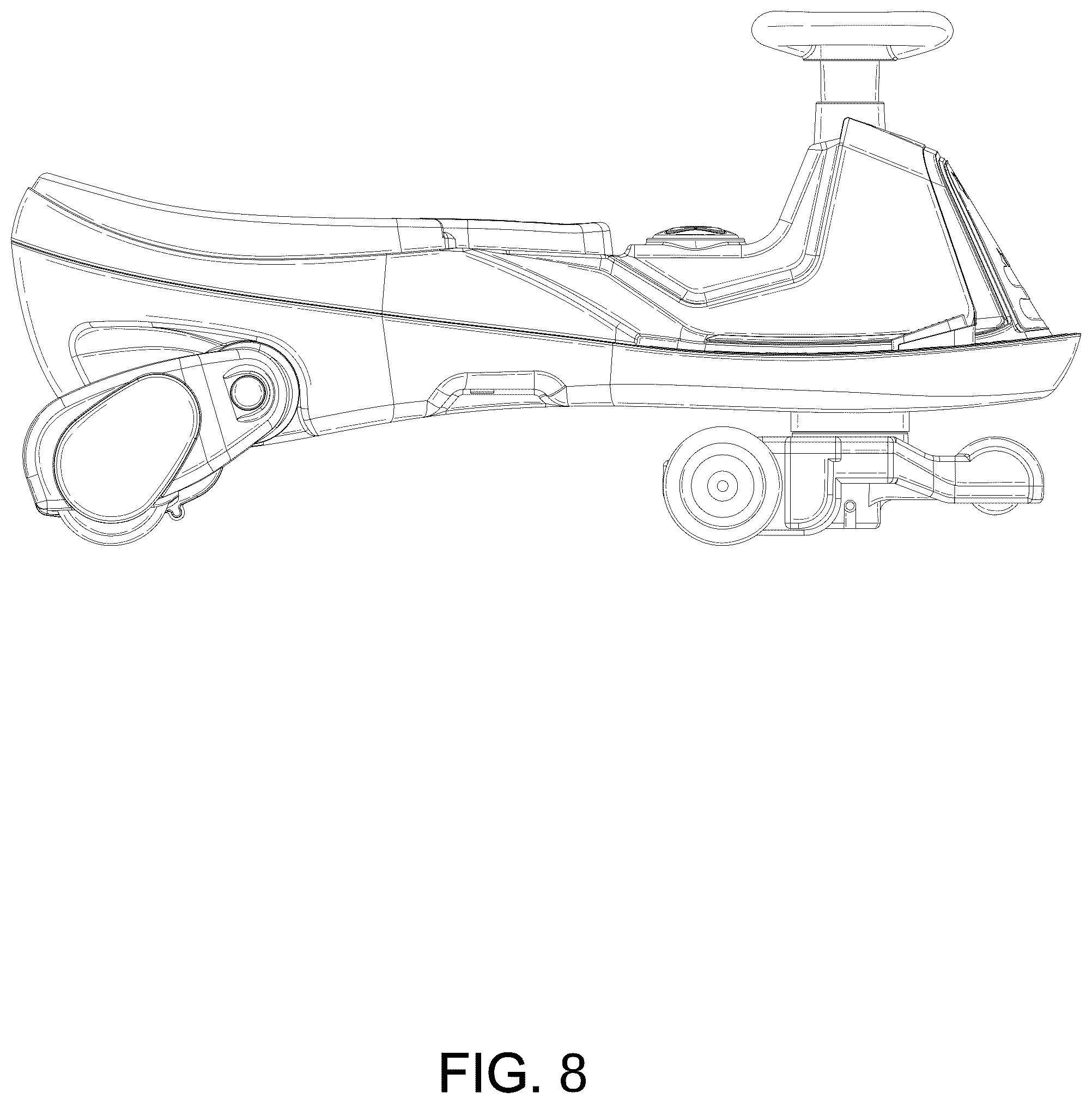 Patent USD1077062 Figure 8 – Swing car