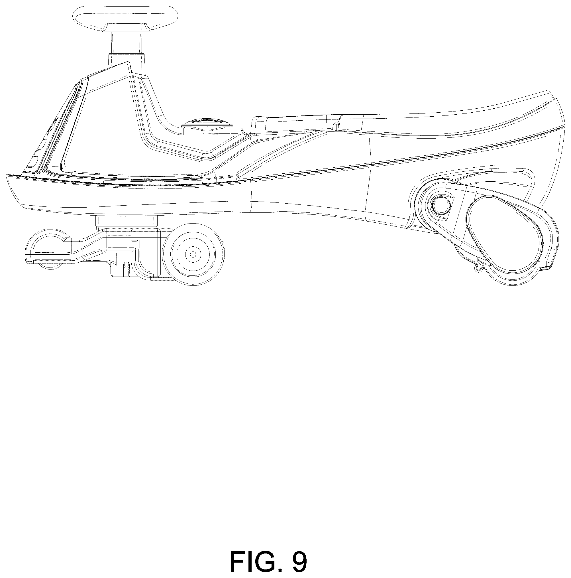 Patent USD1077062 Figure 9 – Swing car